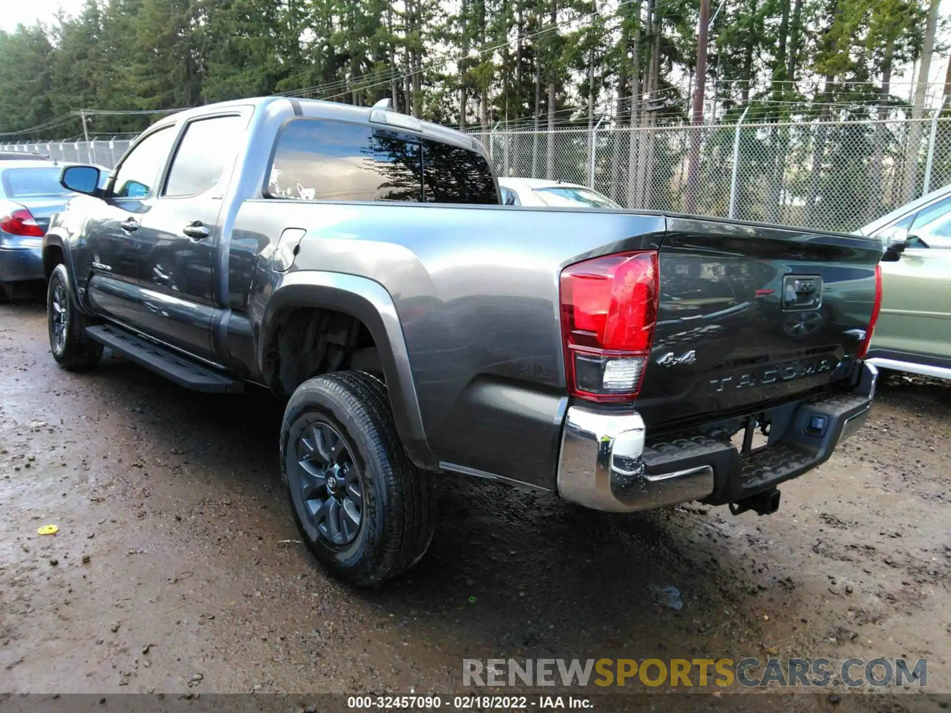 3 Фотография поврежденного автомобиля 3TMDZ5BNXMM106567 TOYOTA TACOMA 4WD 2021