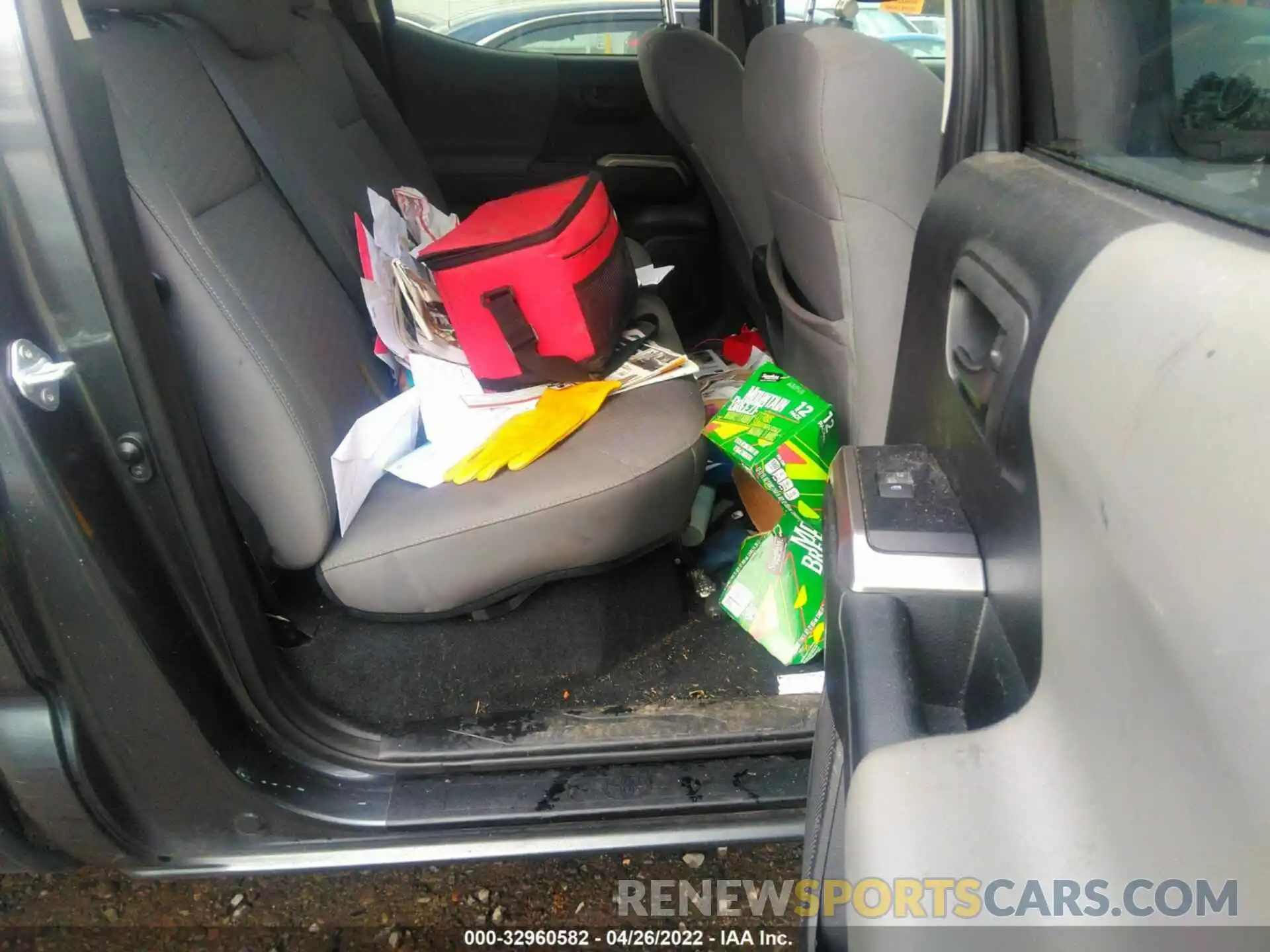 8 Photograph of a damaged car 3TMDZ5BNXMM117472 TOYOTA TACOMA 4WD 2021