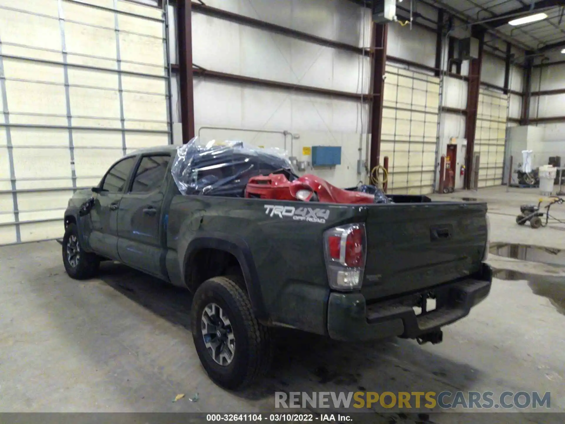 3 Photograph of a damaged car 3TMDZ5BNXMM117679 TOYOTA TACOMA 4WD 2021