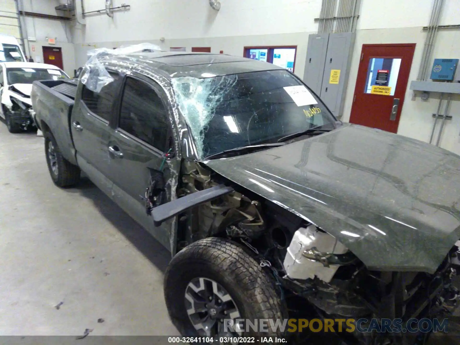 6 Photograph of a damaged car 3TMDZ5BNXMM117679 TOYOTA TACOMA 4WD 2021