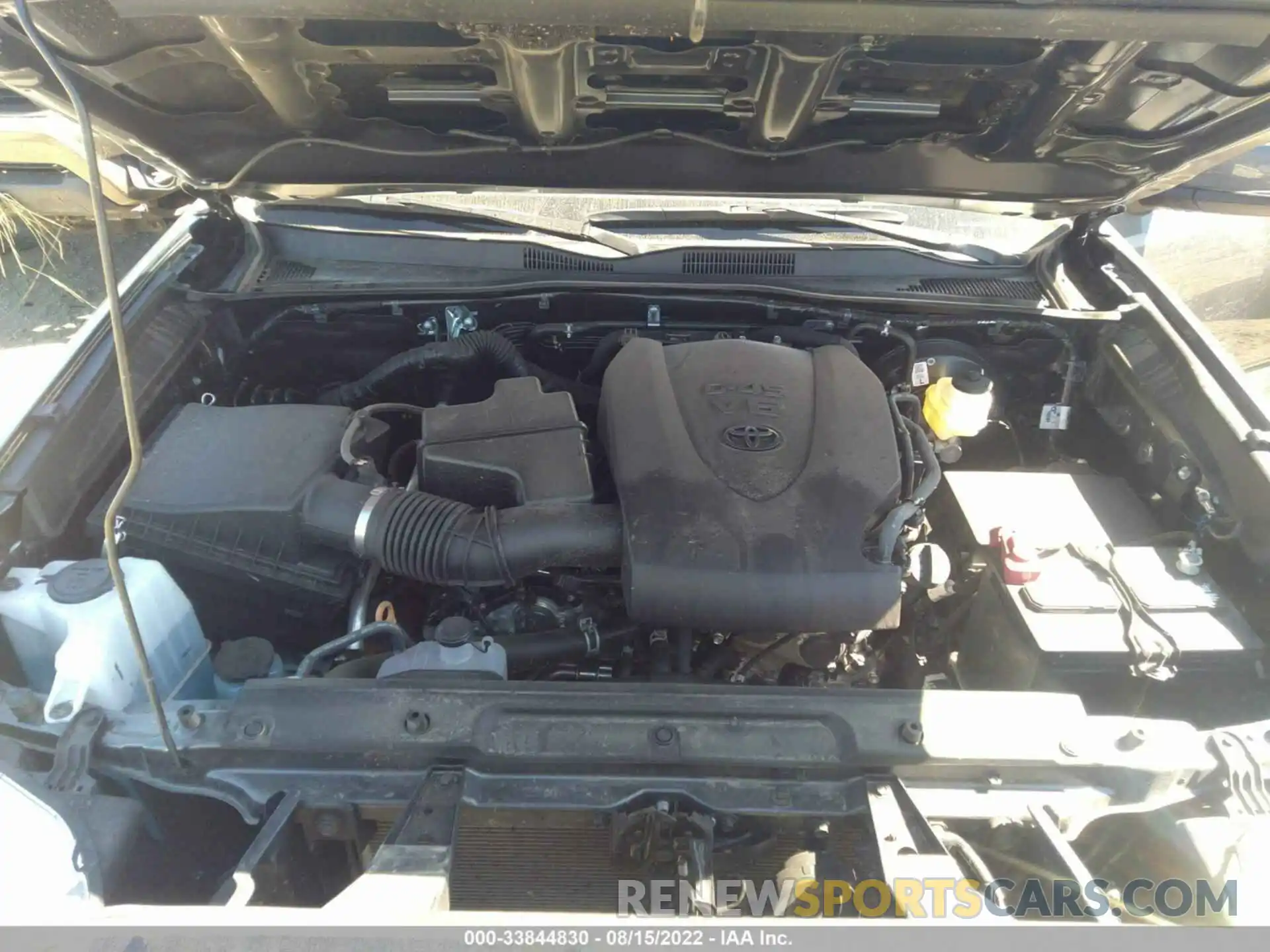 10 Photograph of a damaged car 3TMDZ5BNXMM120985 TOYOTA TACOMA 4WD 2021