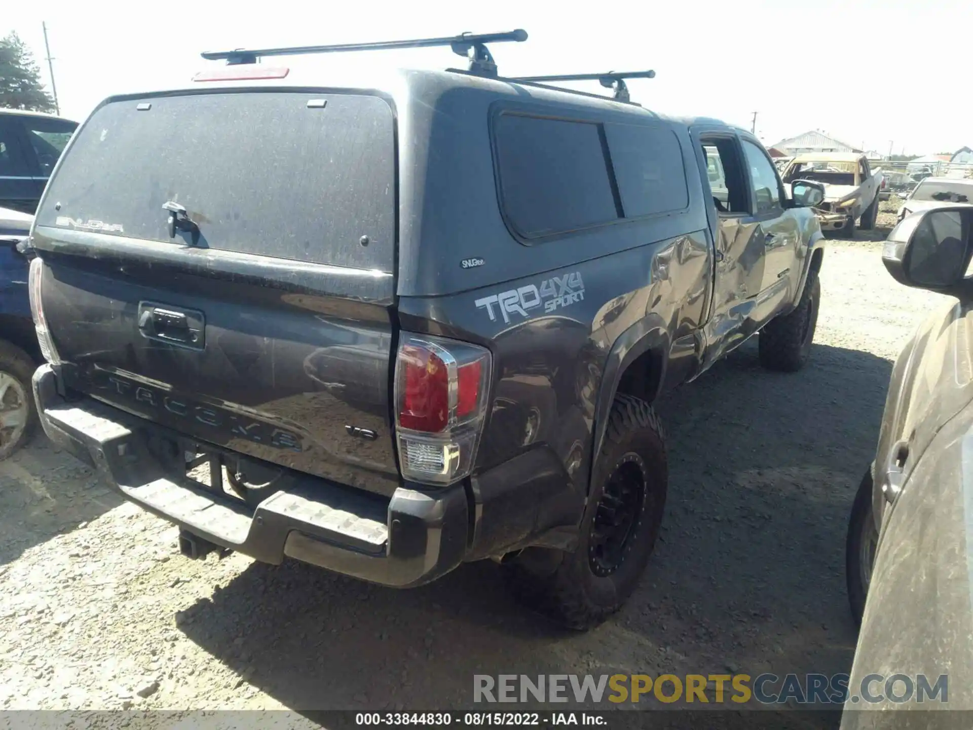 4 Photograph of a damaged car 3TMDZ5BNXMM120985 TOYOTA TACOMA 4WD 2021