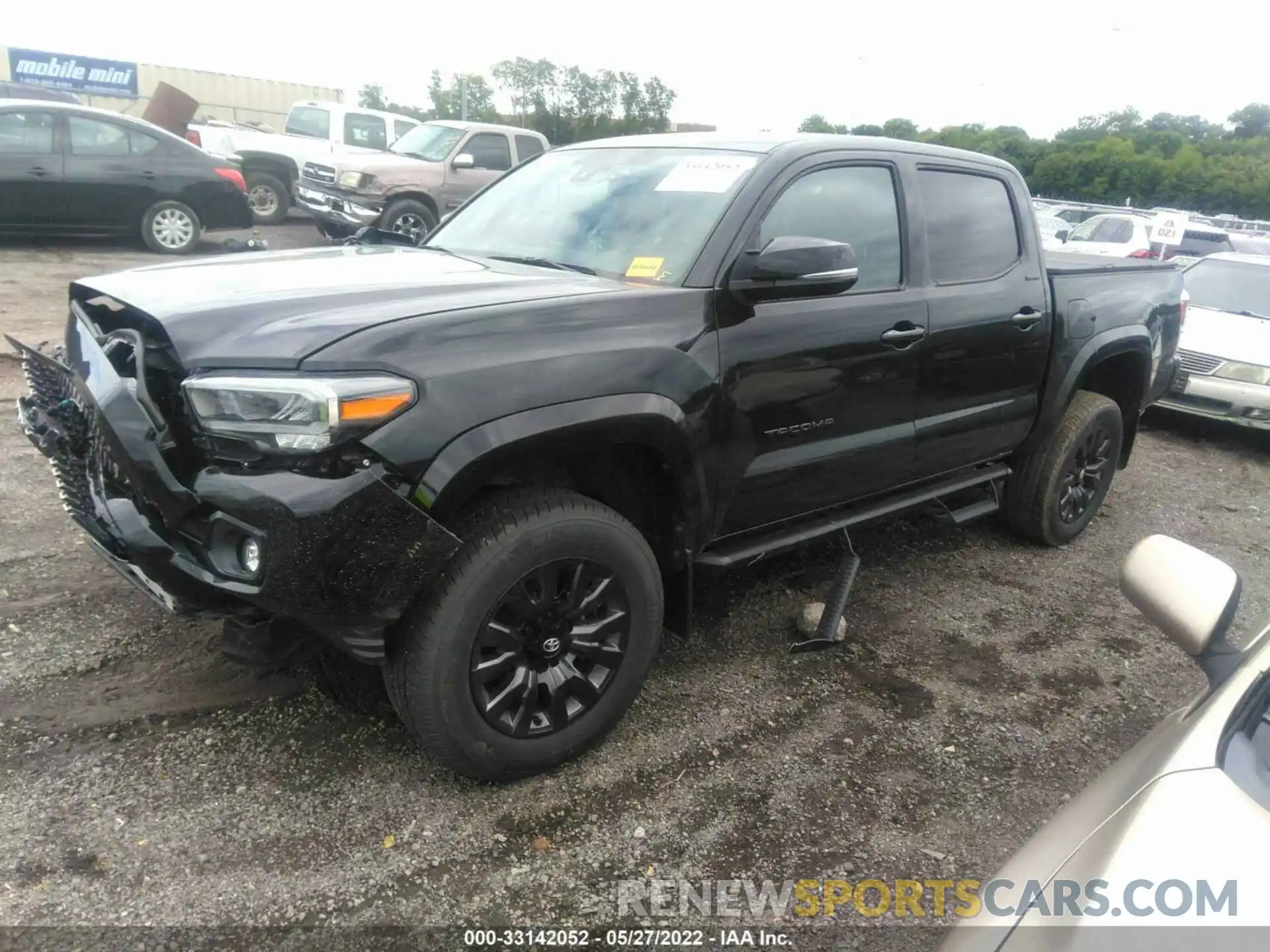 2 Photograph of a damaged car 3TMGZ5AN2MM400642 TOYOTA TACOMA 4WD 2021