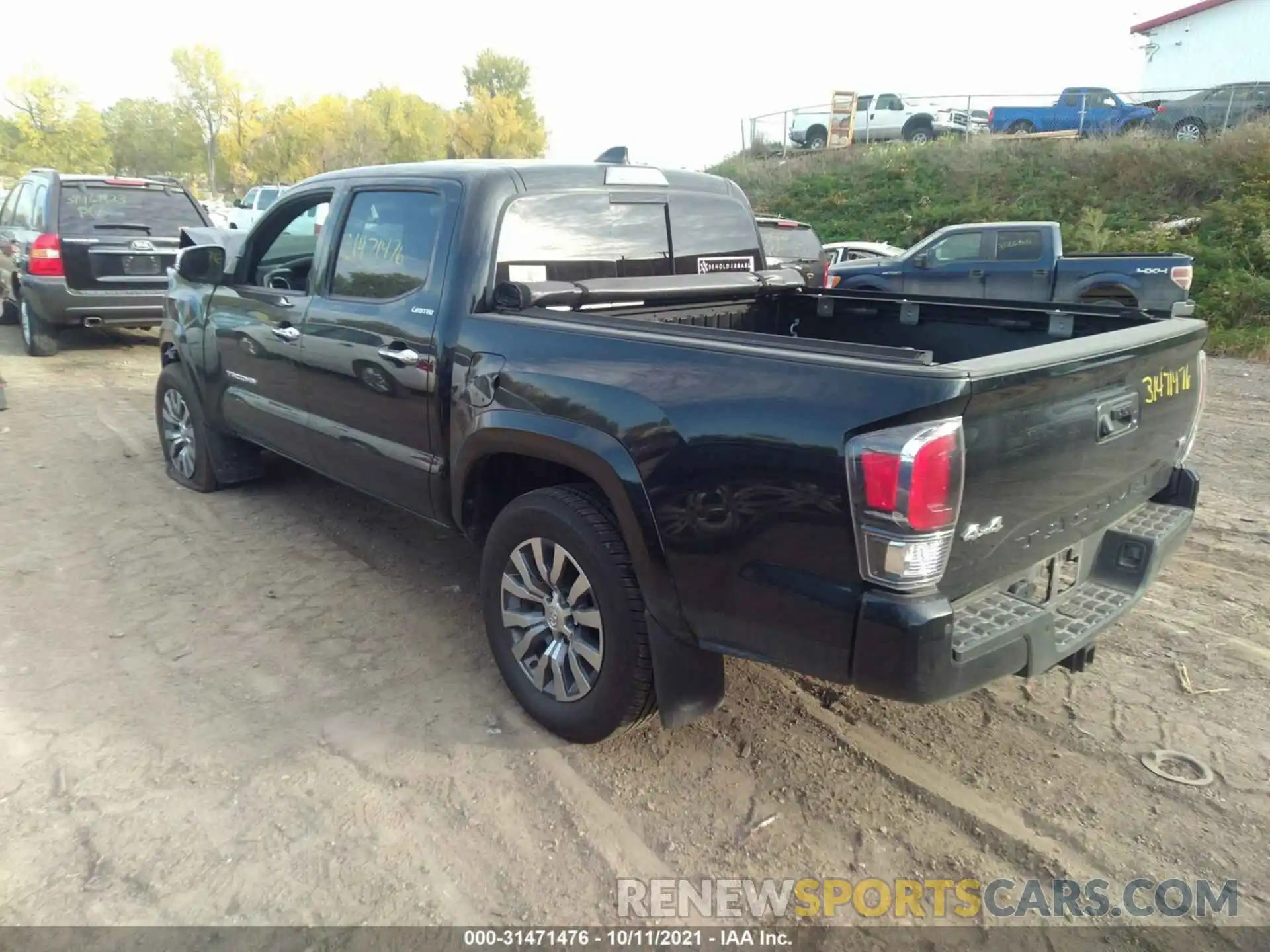 3 Фотография поврежденного автомобиля 3TMGZ5AN2MM420924 TOYOTA TACOMA 4WD 2021