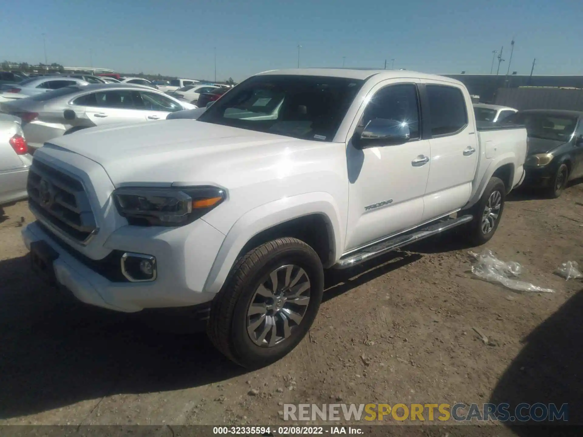 2 Photograph of a damaged car 3TMGZ5AN2MM421183 TOYOTA TACOMA 4WD 2021