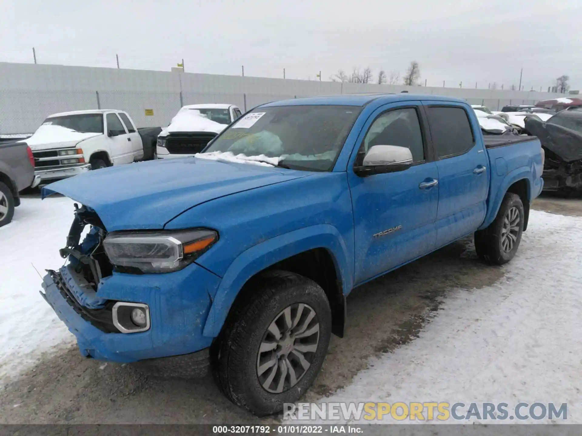 2 Photograph of a damaged car 3TMGZ5AN4MM369961 TOYOTA TACOMA 4WD 2021