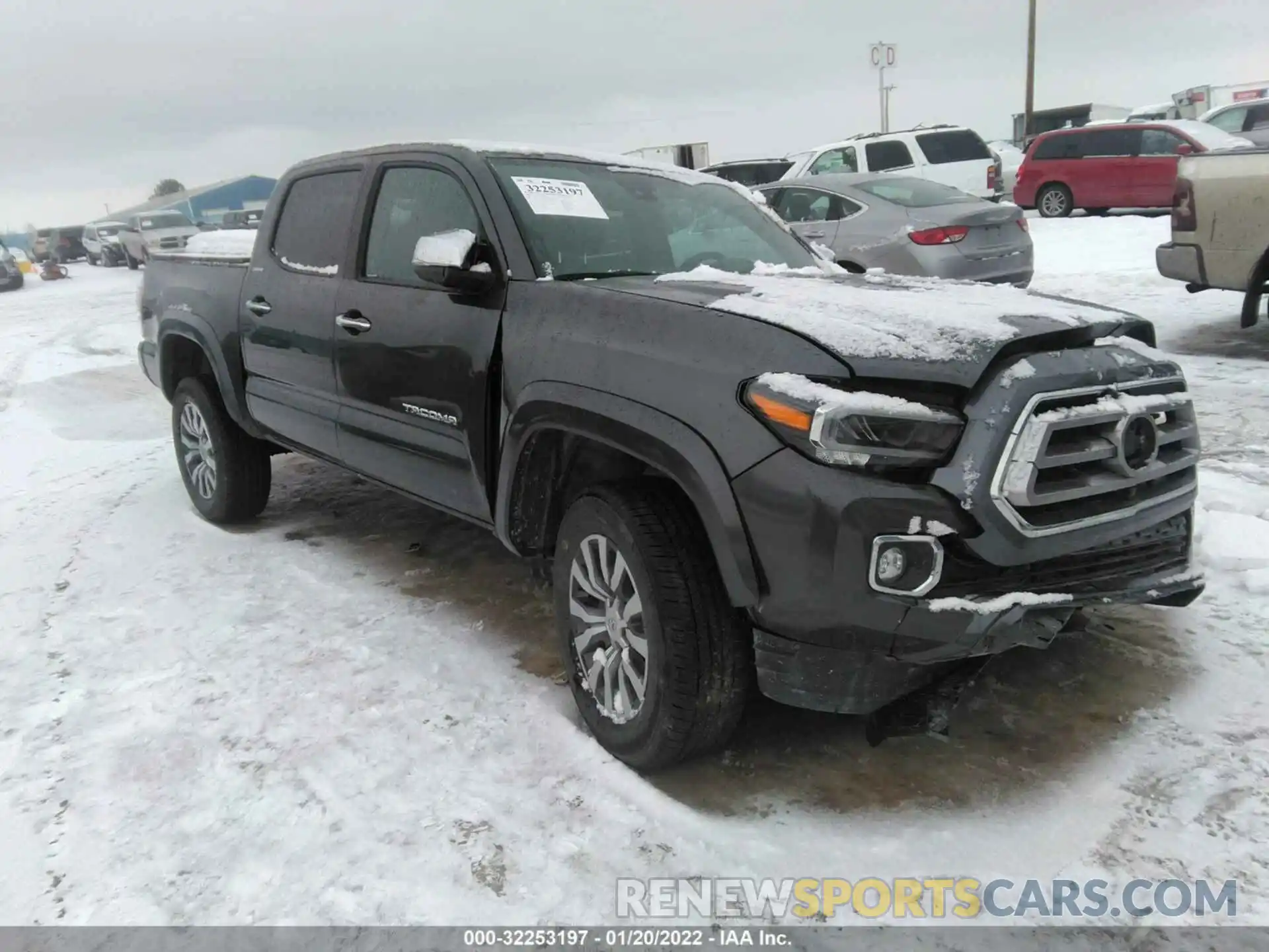 1 Photograph of a damaged car 3TMGZ5AN5MM419833 TOYOTA TACOMA 4WD 2021