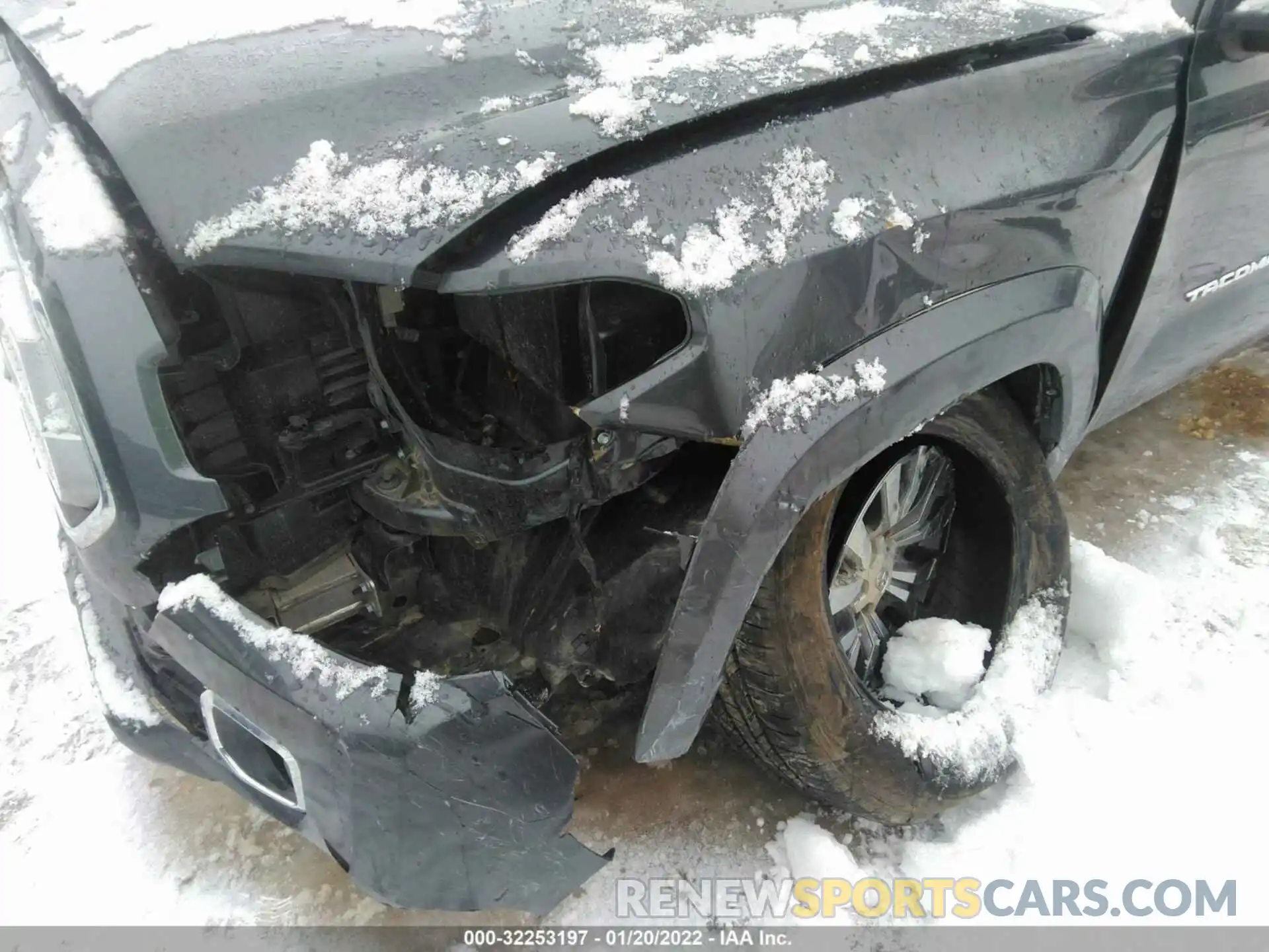 6 Photograph of a damaged car 3TMGZ5AN5MM419833 TOYOTA TACOMA 4WD 2021