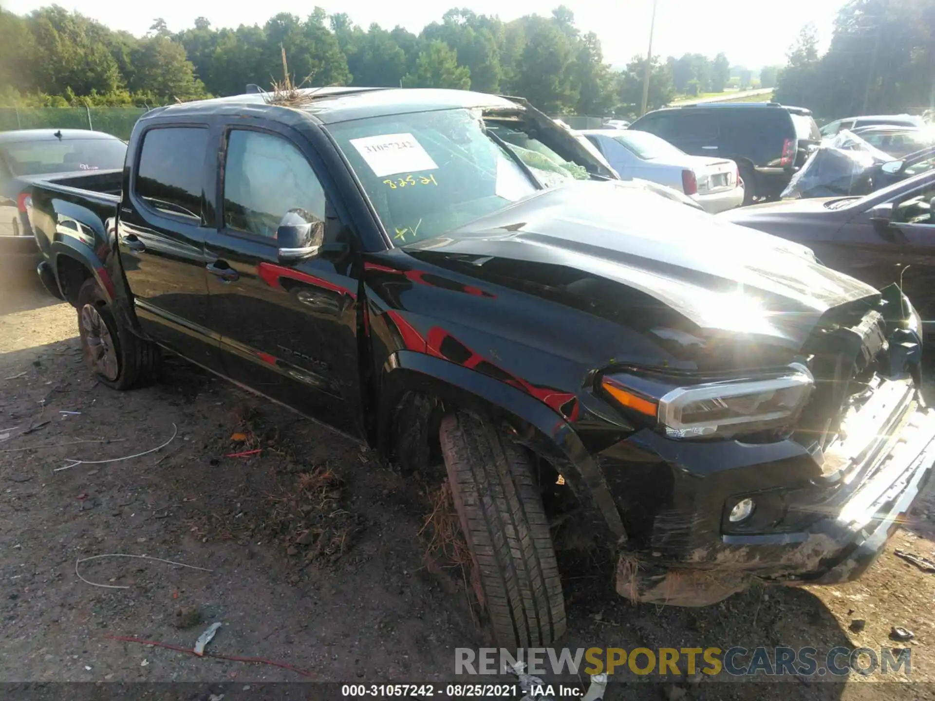 1 Photograph of a damaged car 3TMGZ5AN6MM401972 TOYOTA TACOMA 4WD 2021