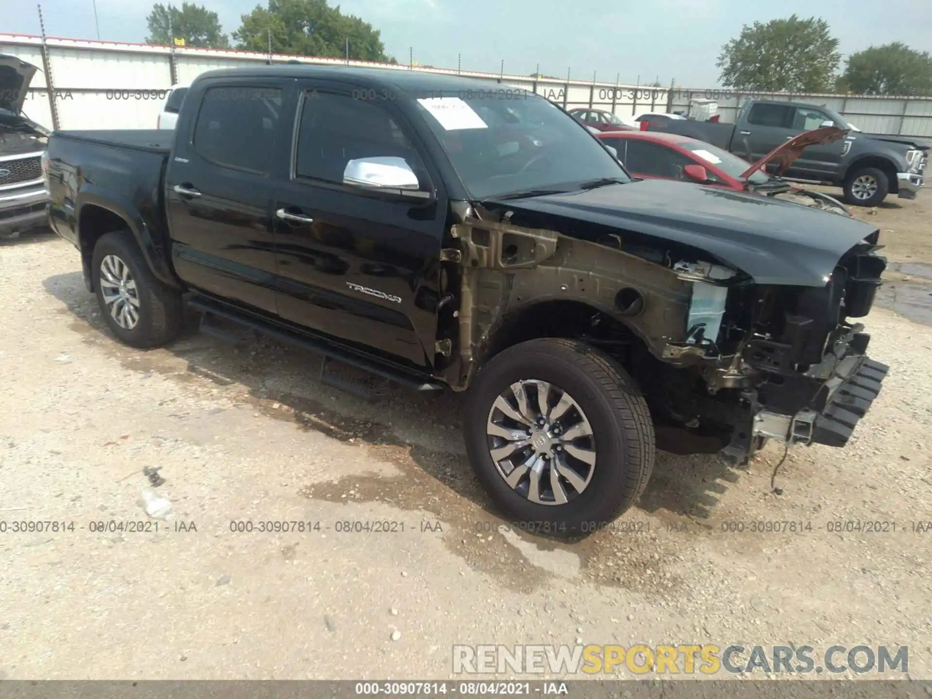 1 Photograph of a damaged car 3TMGZ5AN8MM411564 TOYOTA TACOMA 4WD 2021