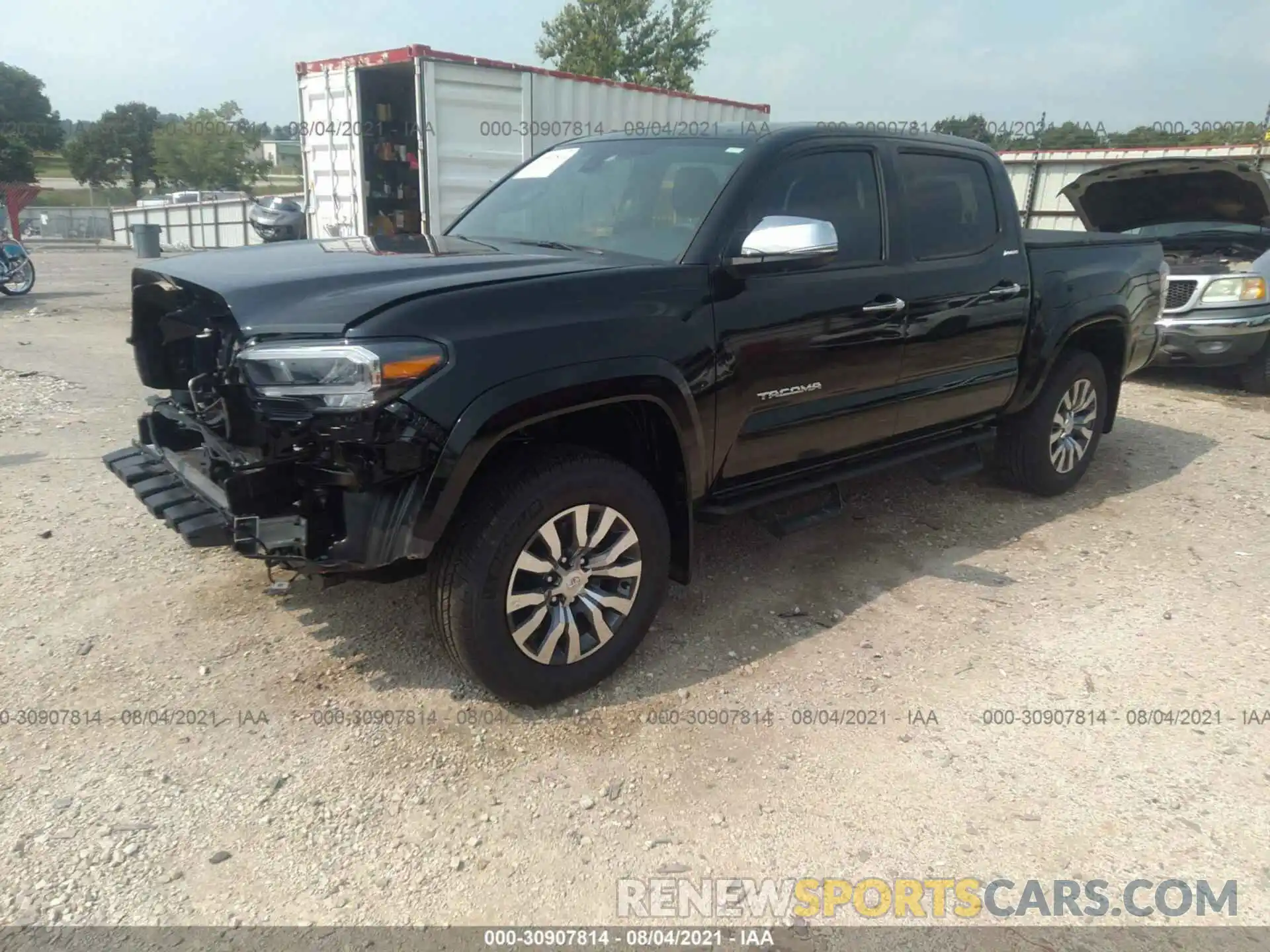 2 Photograph of a damaged car 3TMGZ5AN8MM411564 TOYOTA TACOMA 4WD 2021