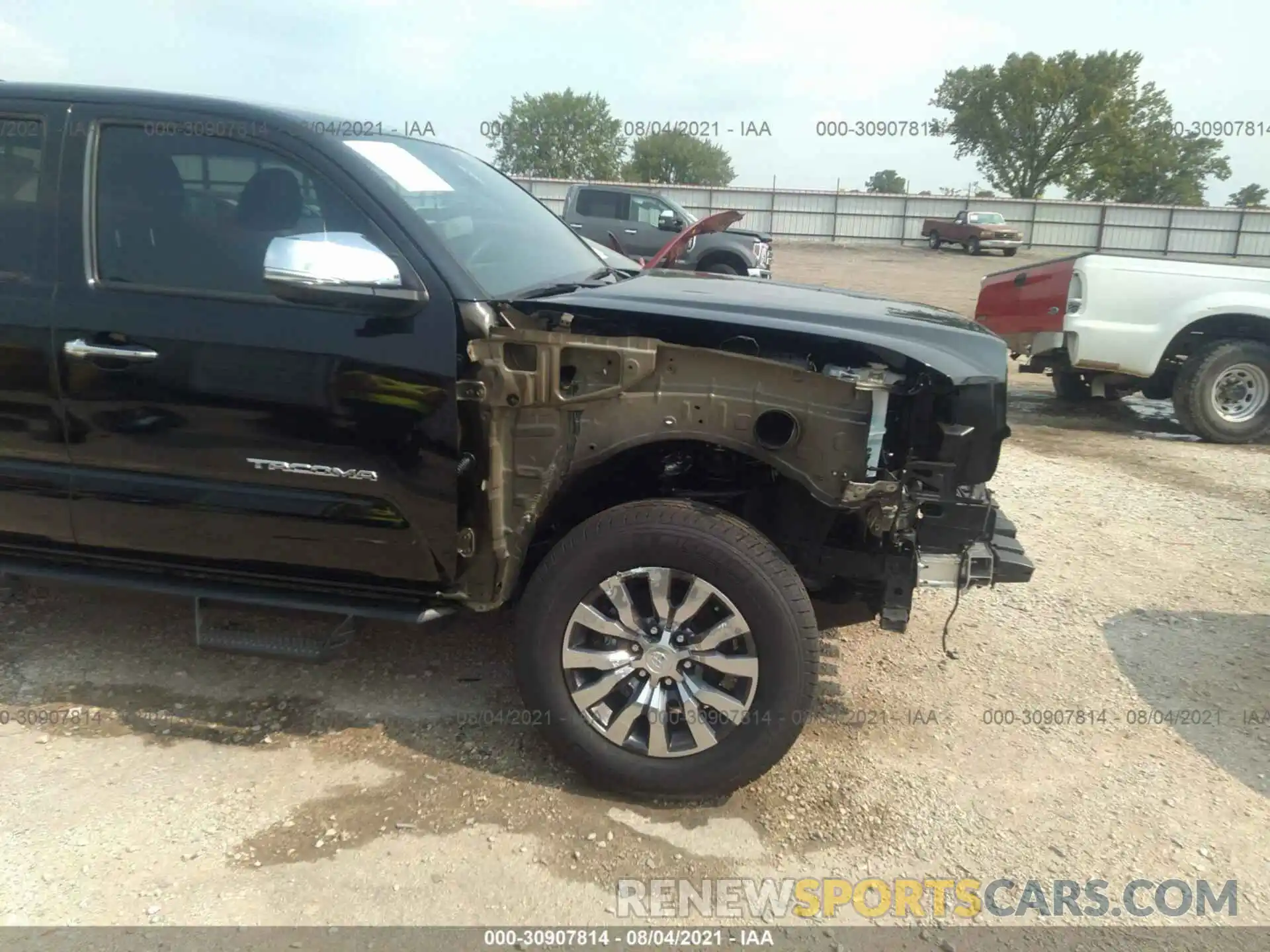 6 Photograph of a damaged car 3TMGZ5AN8MM411564 TOYOTA TACOMA 4WD 2021