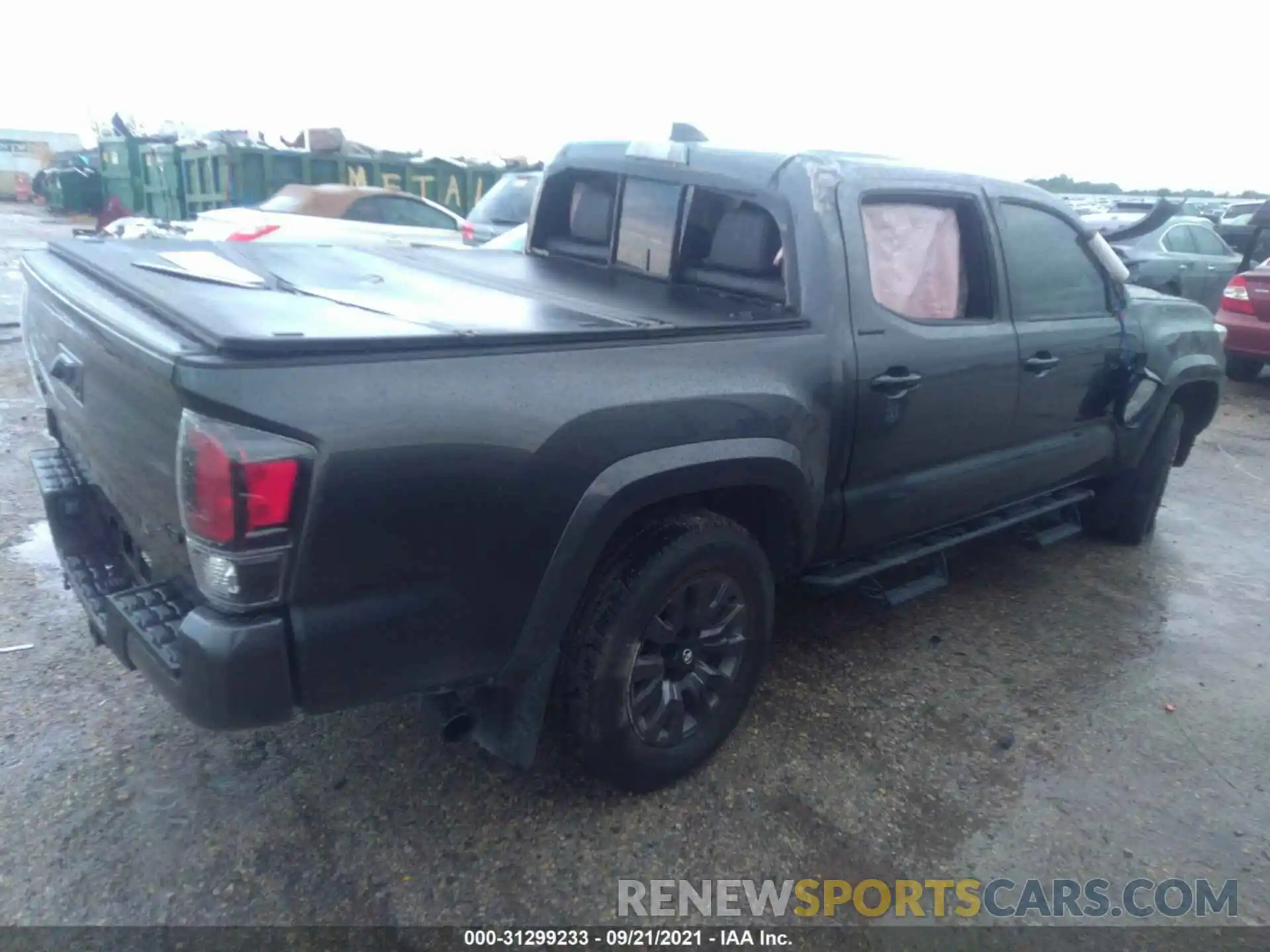 4 Фотография поврежденного автомобиля 3TMGZ5AN8MM419762 TOYOTA TACOMA 4WD 2021