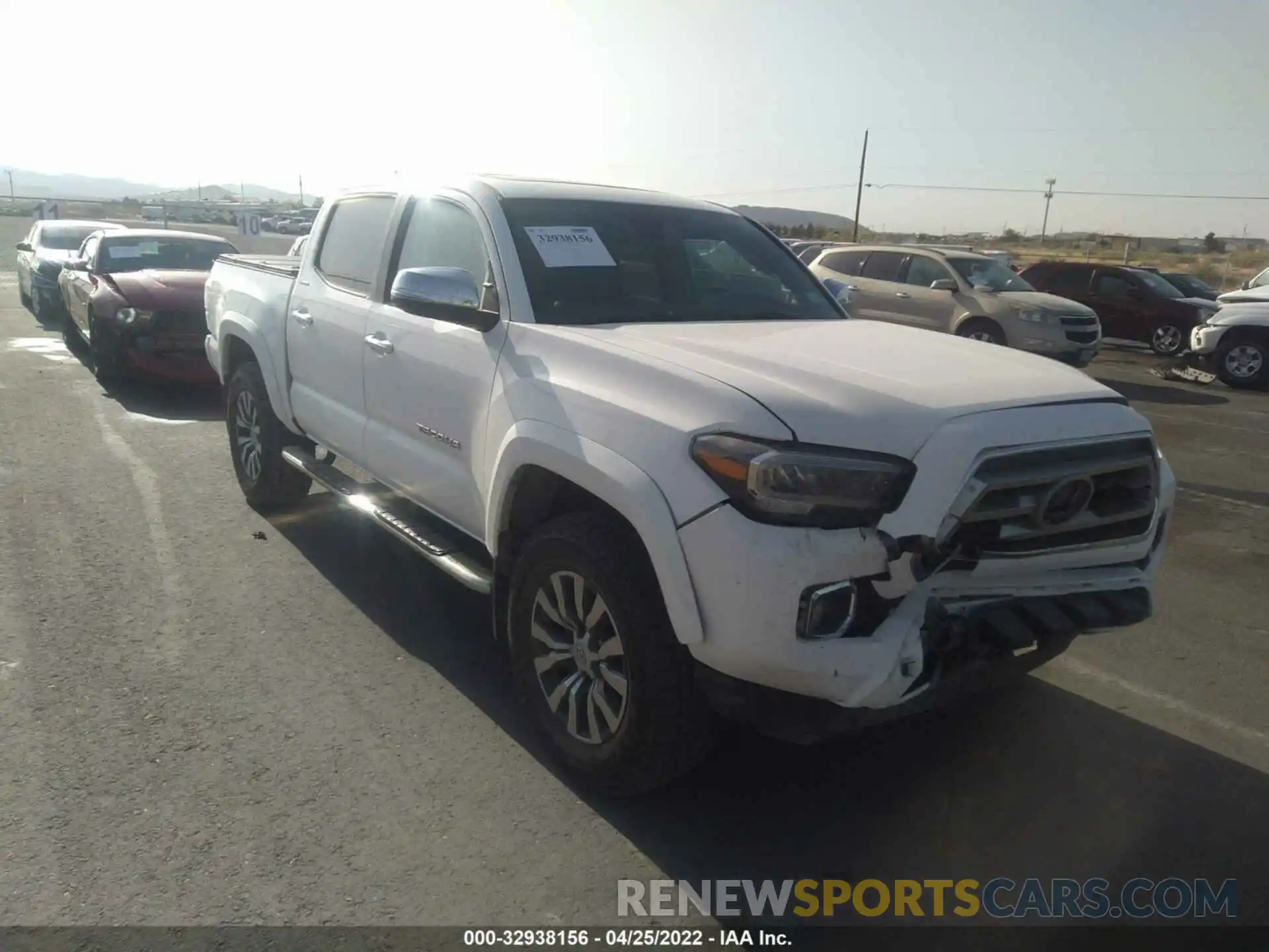 1 Photograph of a damaged car 3TMGZ5AN8MM426405 TOYOTA TACOMA 4WD 2021