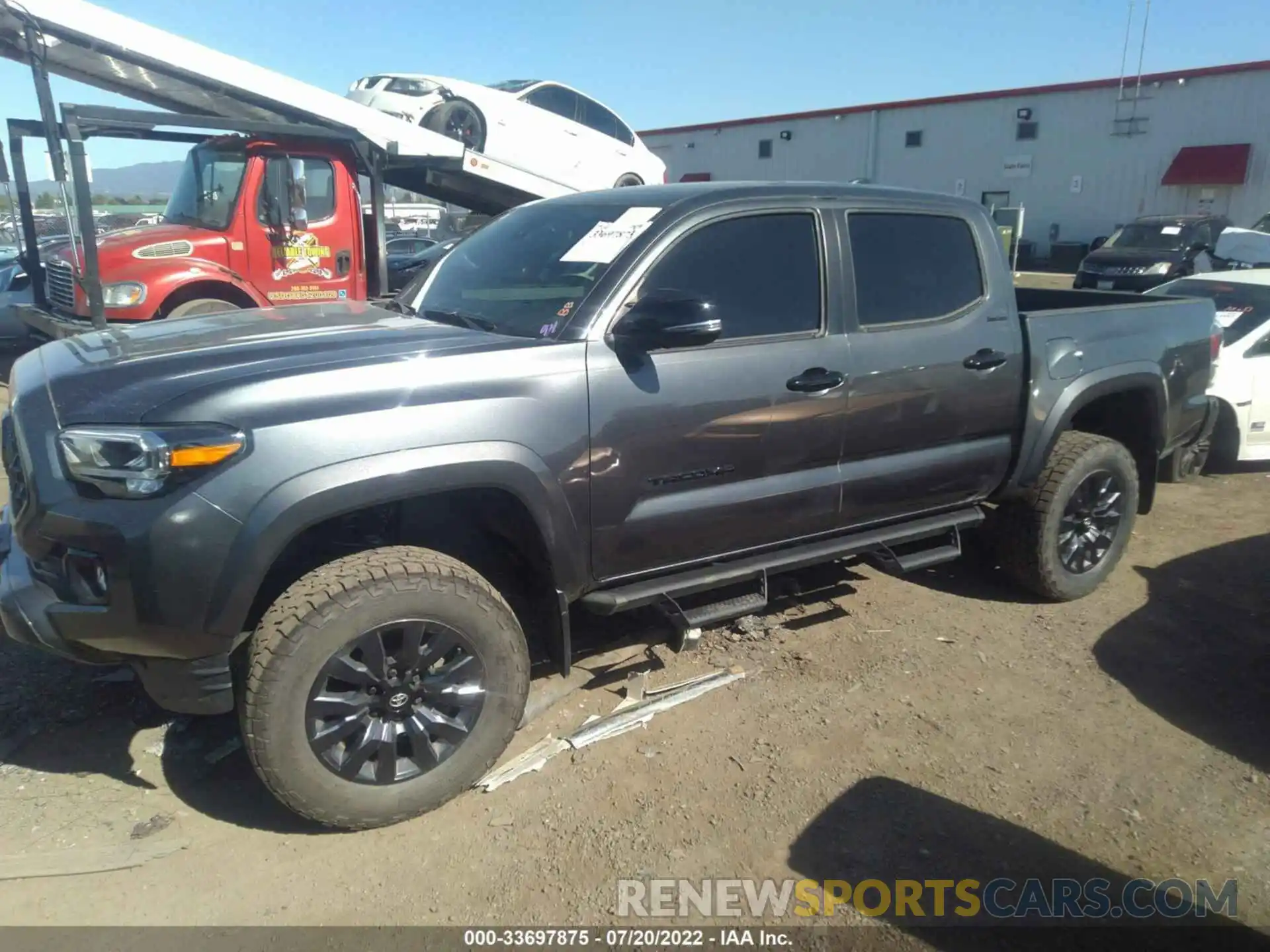 2 Photograph of a damaged car 3TMGZ5AN8MM441809 TOYOTA TACOMA 4WD 2021