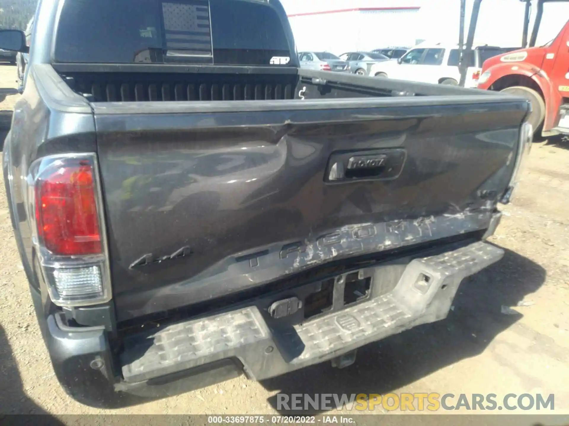 6 Photograph of a damaged car 3TMGZ5AN8MM441809 TOYOTA TACOMA 4WD 2021