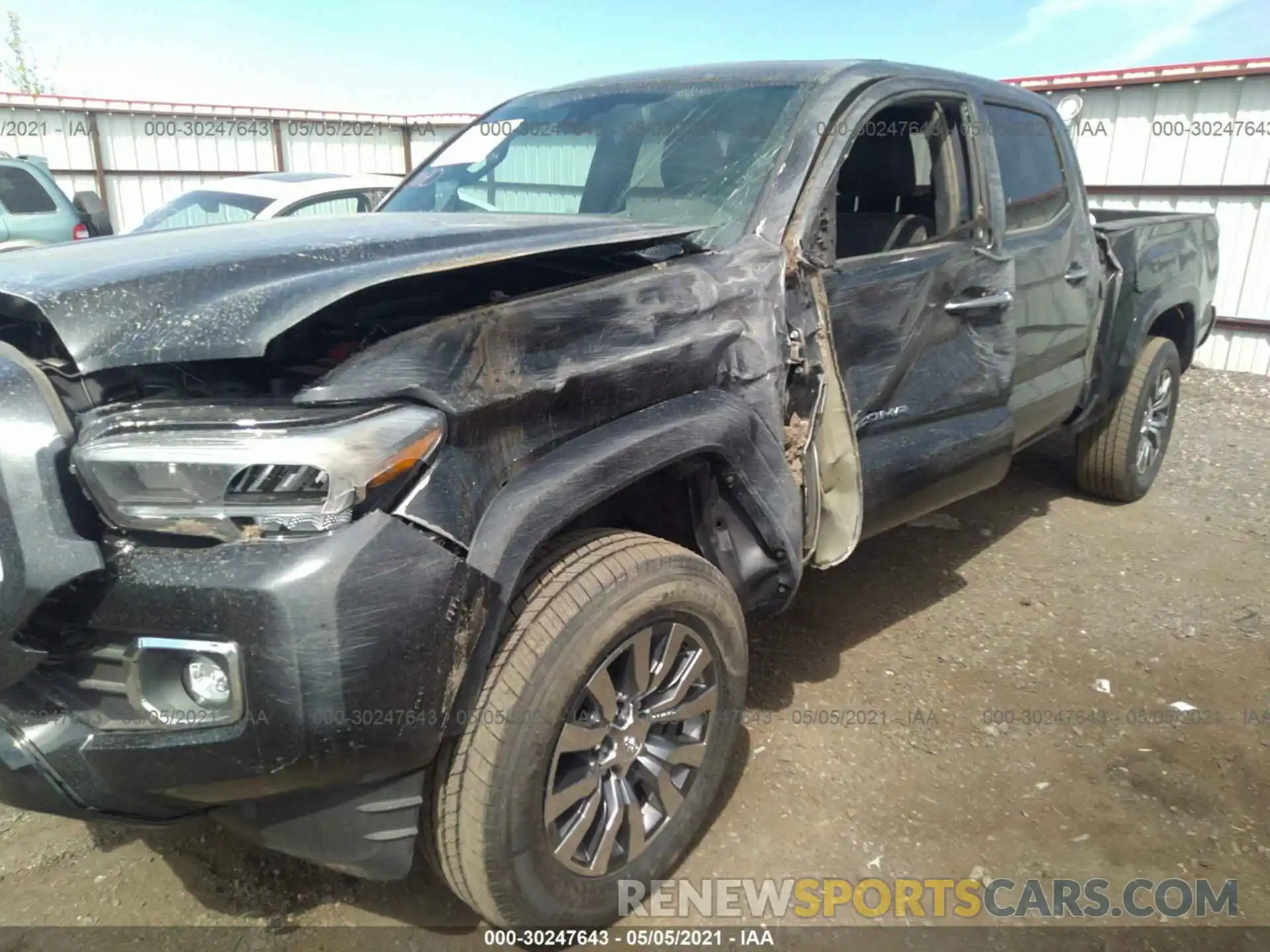 6 Photograph of a damaged car 3TMHZ5BN2MM107004 TOYOTA TACOMA 4WD 2021