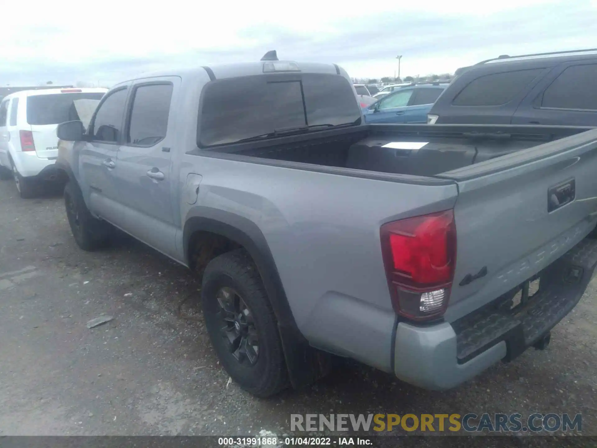 3 Photograph of a damaged car 3TYCZ5AN0MT047496 TOYOTA TACOMA 4WD 2021