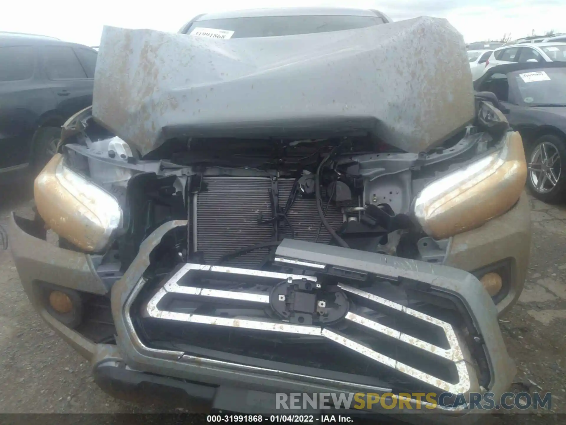 6 Photograph of a damaged car 3TYCZ5AN0MT047496 TOYOTA TACOMA 4WD 2021