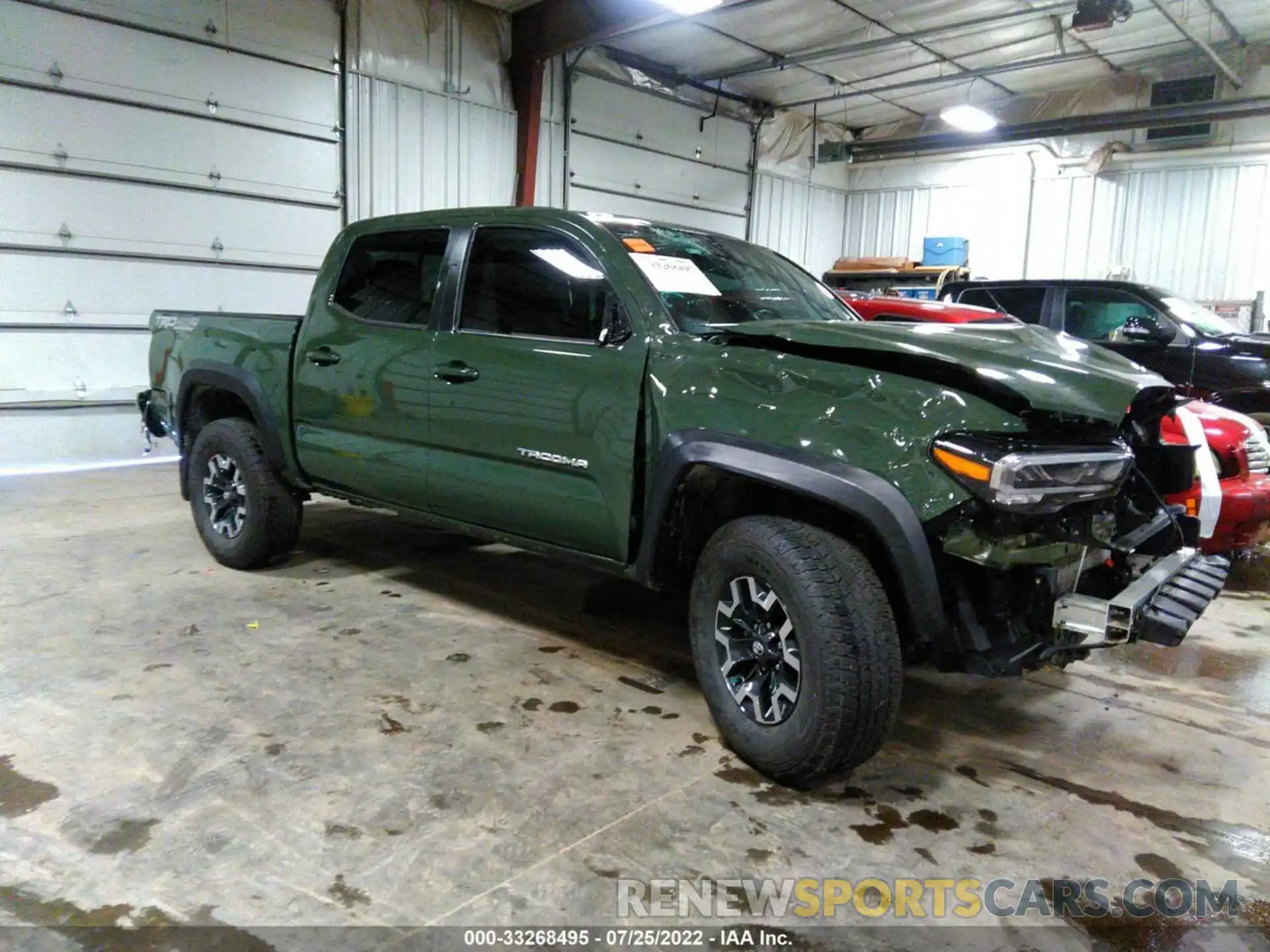 1 Фотография поврежденного автомобиля 3TYCZ5AN0MT051239 TOYOTA TACOMA 4WD 2021