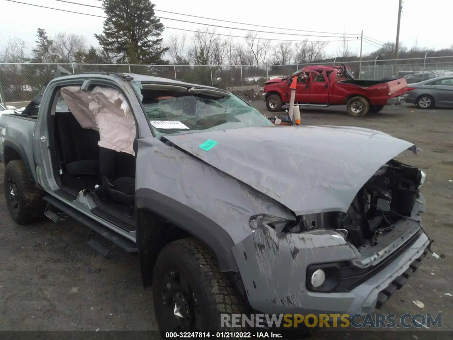 6 Photograph of a damaged car 3TYCZ5AN1MT019125 TOYOTA TACOMA 4WD 2021