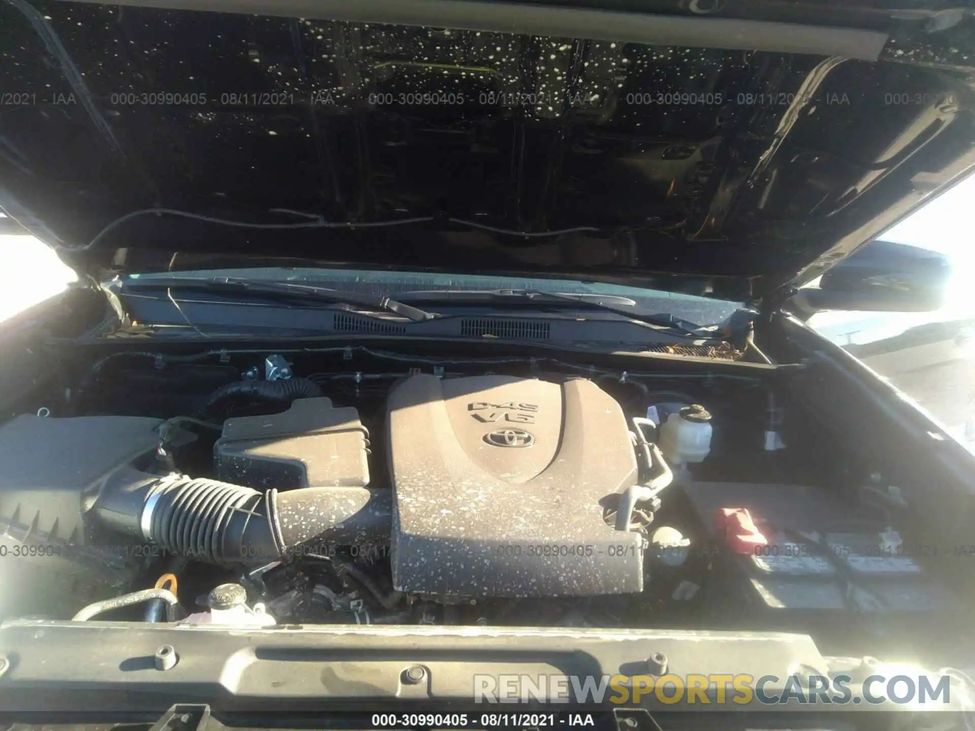 10 Photograph of a damaged car 3TYCZ5AN1MT024289 TOYOTA TACOMA 4WD 2021