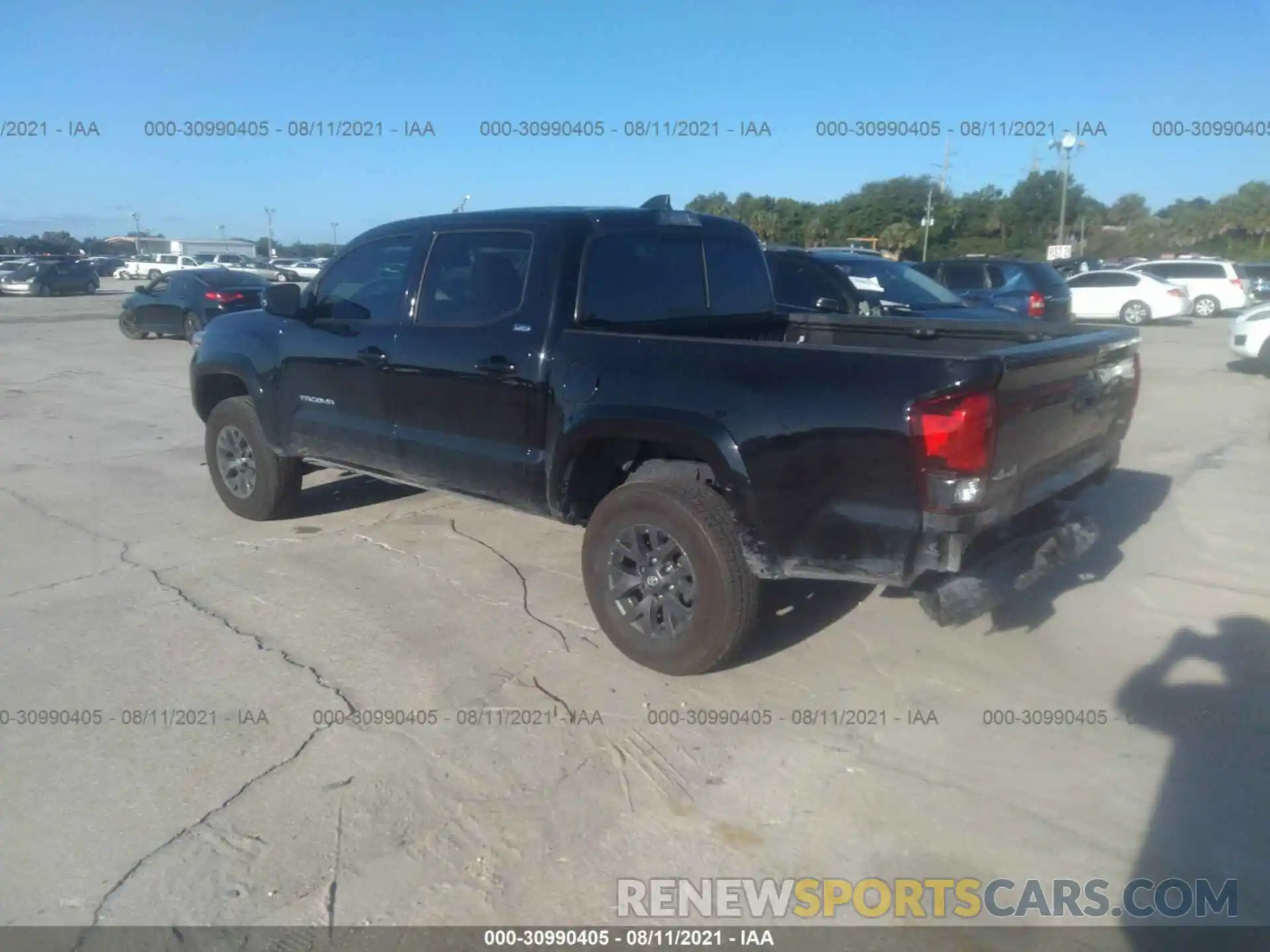 3 Photograph of a damaged car 3TYCZ5AN1MT024289 TOYOTA TACOMA 4WD 2021