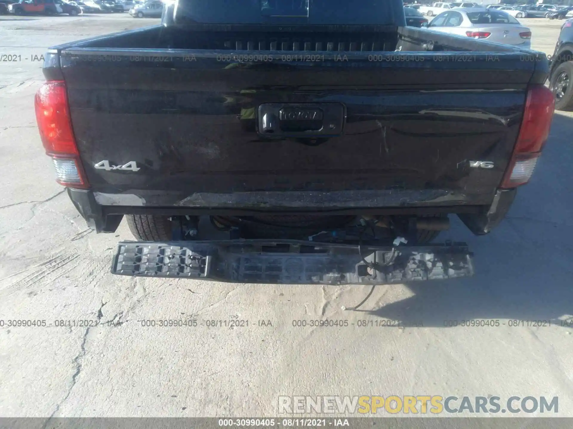 6 Photograph of a damaged car 3TYCZ5AN1MT024289 TOYOTA TACOMA 4WD 2021