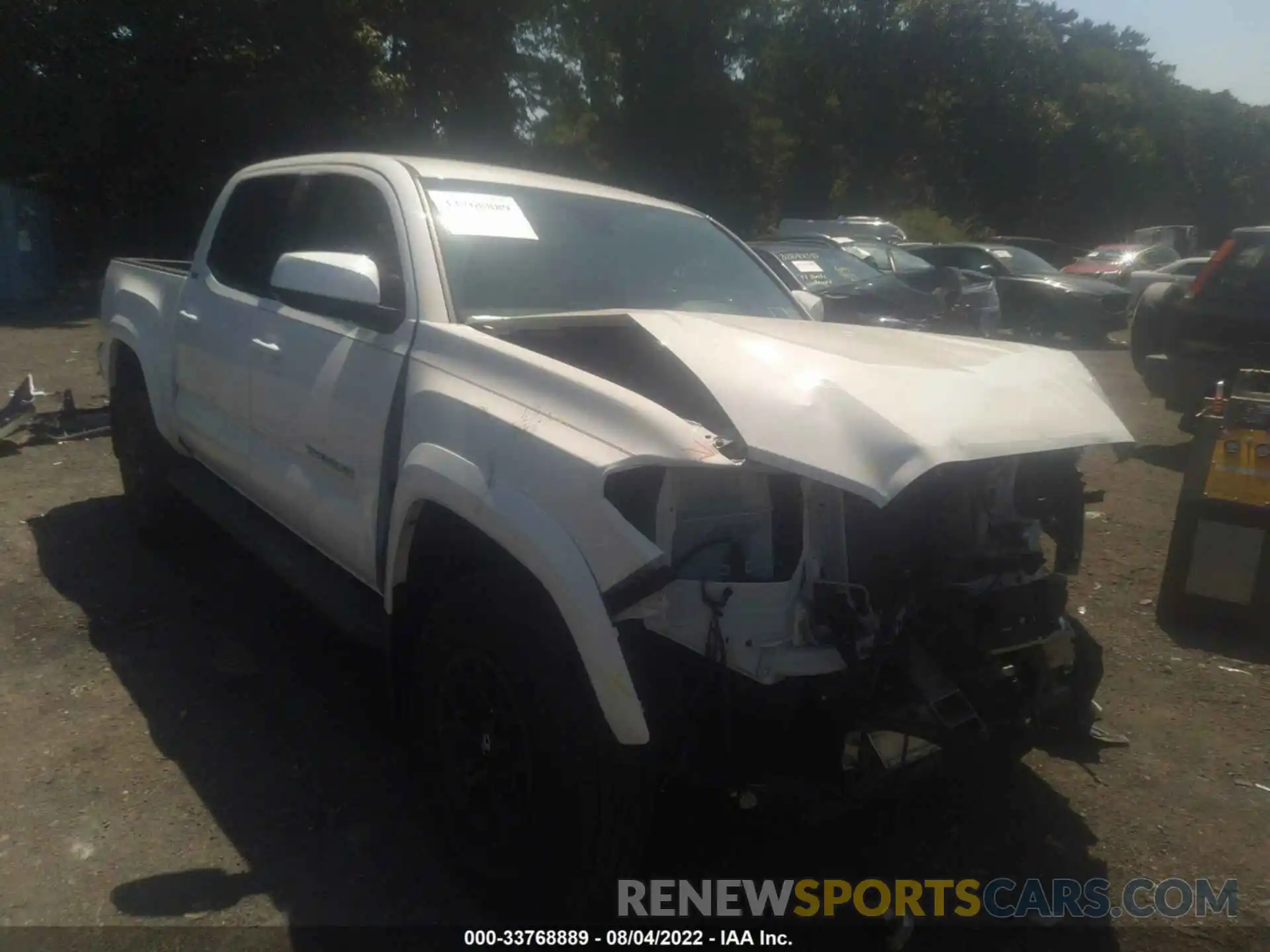 1 Photograph of a damaged car 3TYCZ5AN2MT049007 TOYOTA TACOMA 4WD 2021