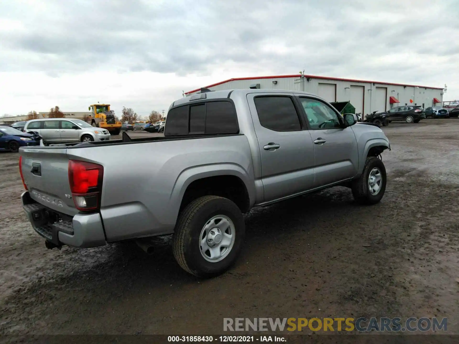 4 Фотография поврежденного автомобиля 3TYCZ5AN5MT021055 TOYOTA TACOMA 4WD 2021