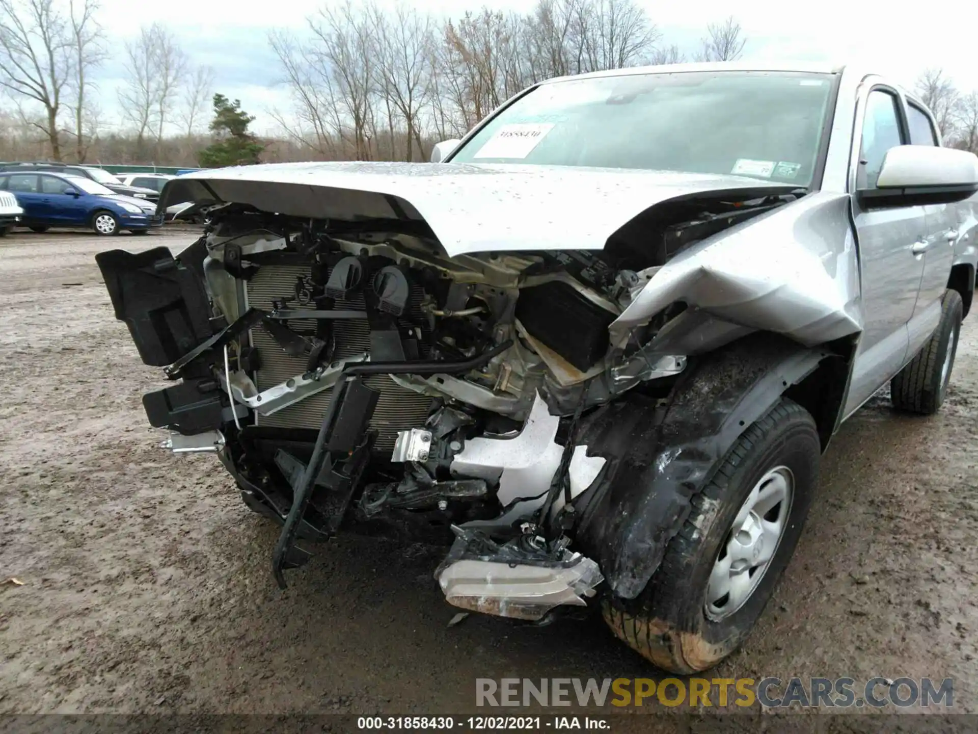 6 Photograph of a damaged car 3TYCZ5AN5MT021055 TOYOTA TACOMA 4WD 2021