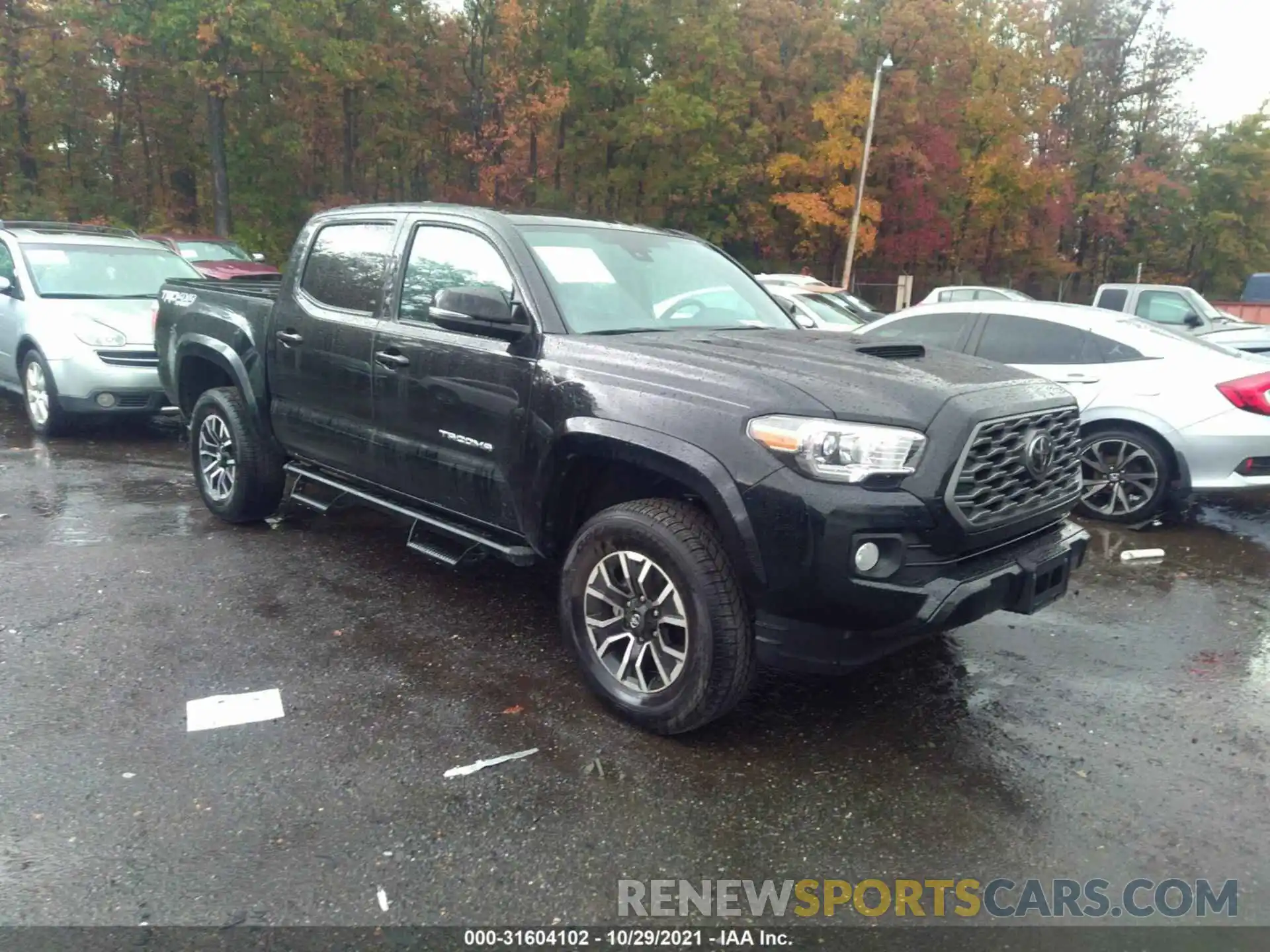 1 Photograph of a damaged car 3TYCZ5AN5MT021511 TOYOTA TACOMA 4WD 2021