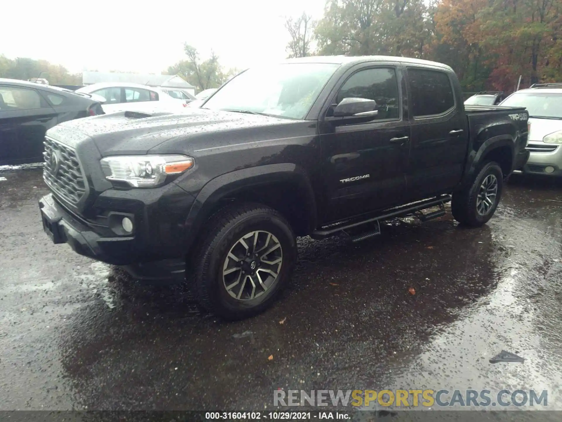 2 Photograph of a damaged car 3TYCZ5AN5MT021511 TOYOTA TACOMA 4WD 2021