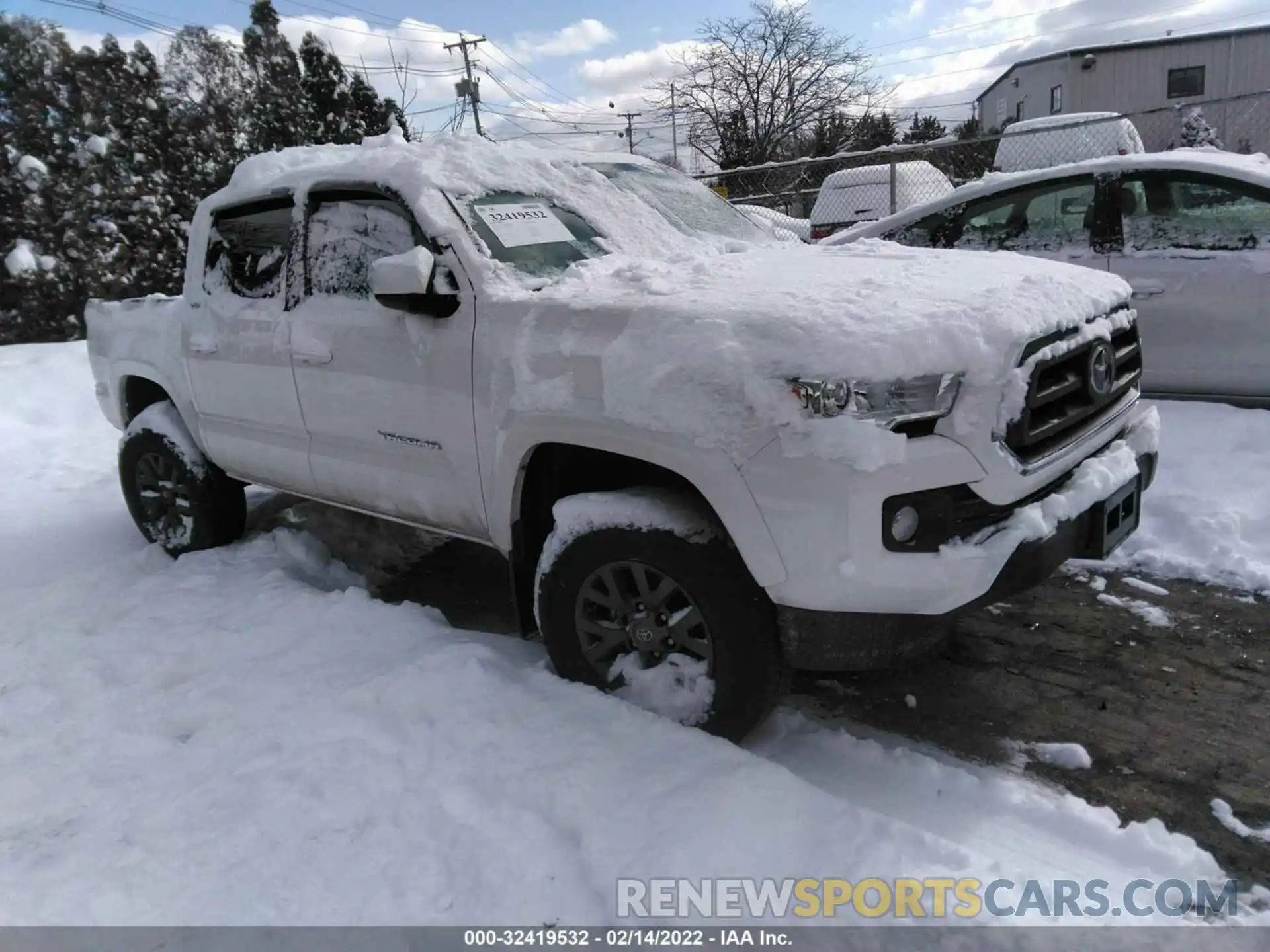 1 Photograph of a damaged car 3TYCZ5AN5MT038549 TOYOTA TACOMA 4WD 2021