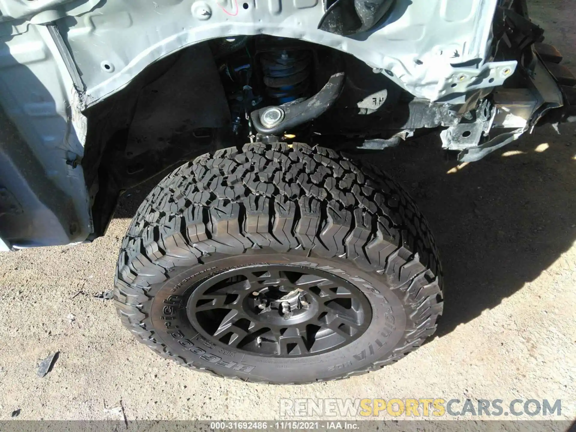 14 Фотография поврежденного автомобиля 3TYCZ5AN6MT013336 TOYOTA TACOMA 4WD 2021