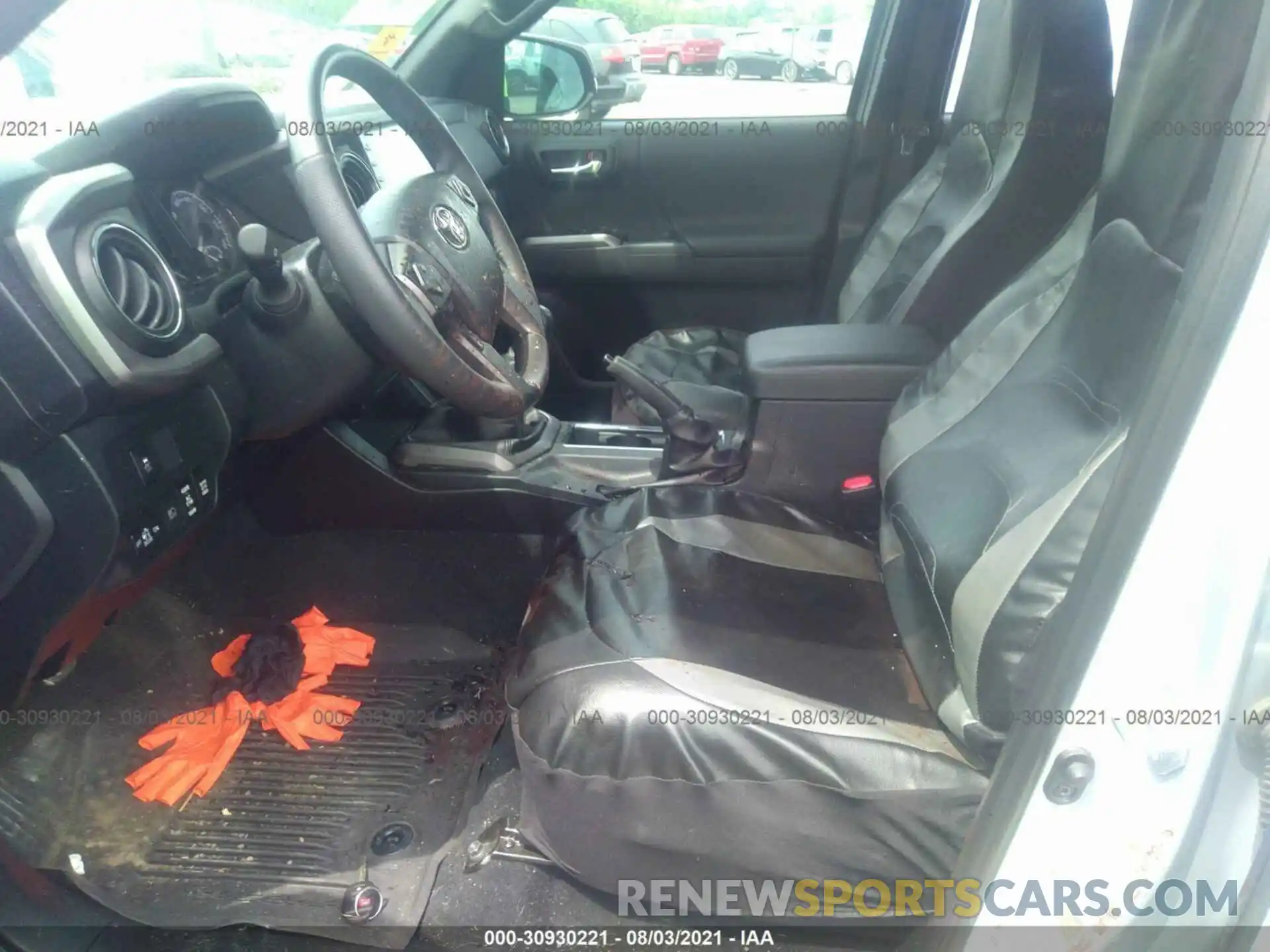 6 Photograph of a damaged car 3TYCZ5AN6MT017080 TOYOTA TACOMA 4WD 2021