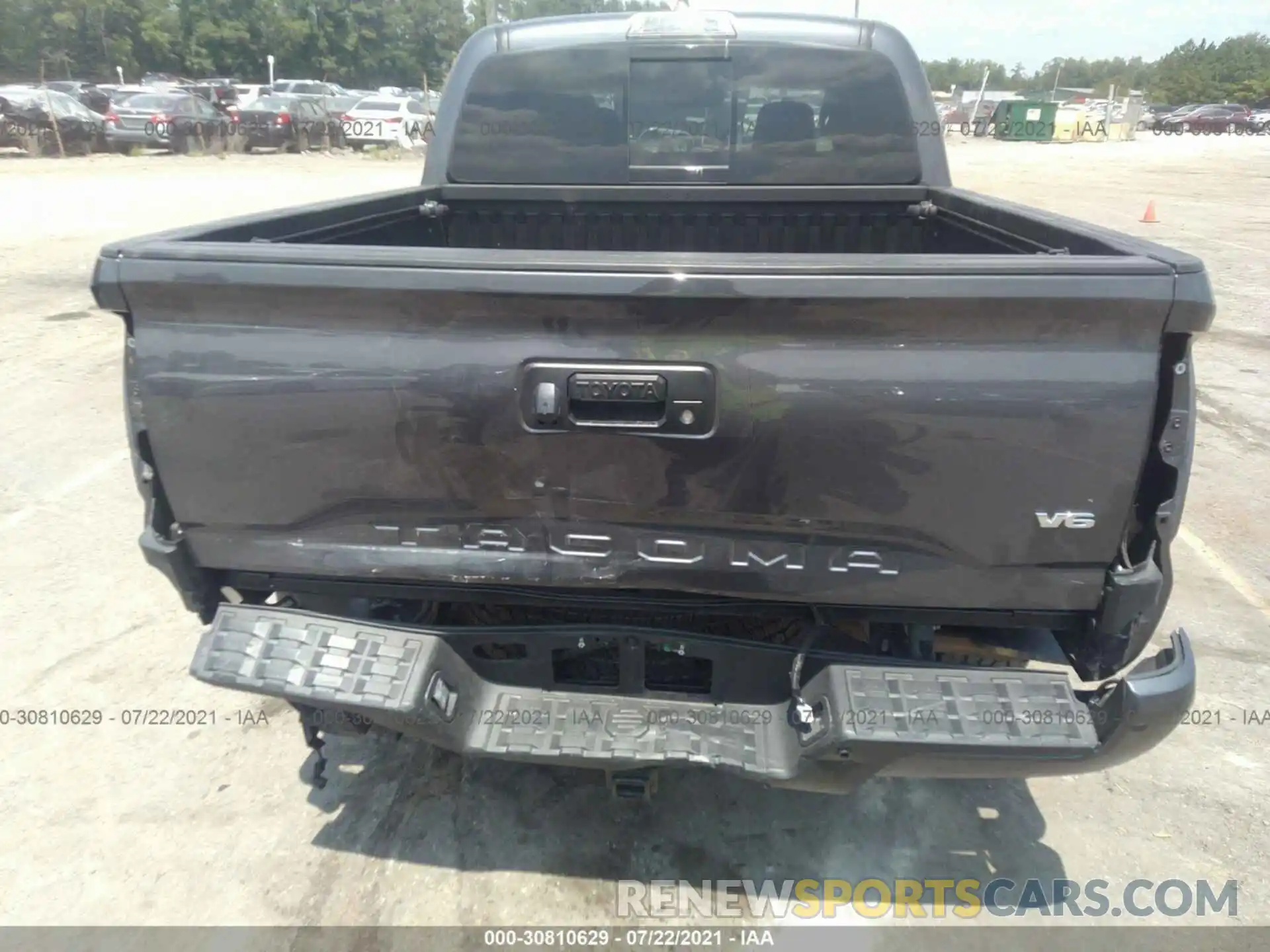 6 Photograph of a damaged car 3TYCZ5AN6MT026894 TOYOTA TACOMA 4WD 2021