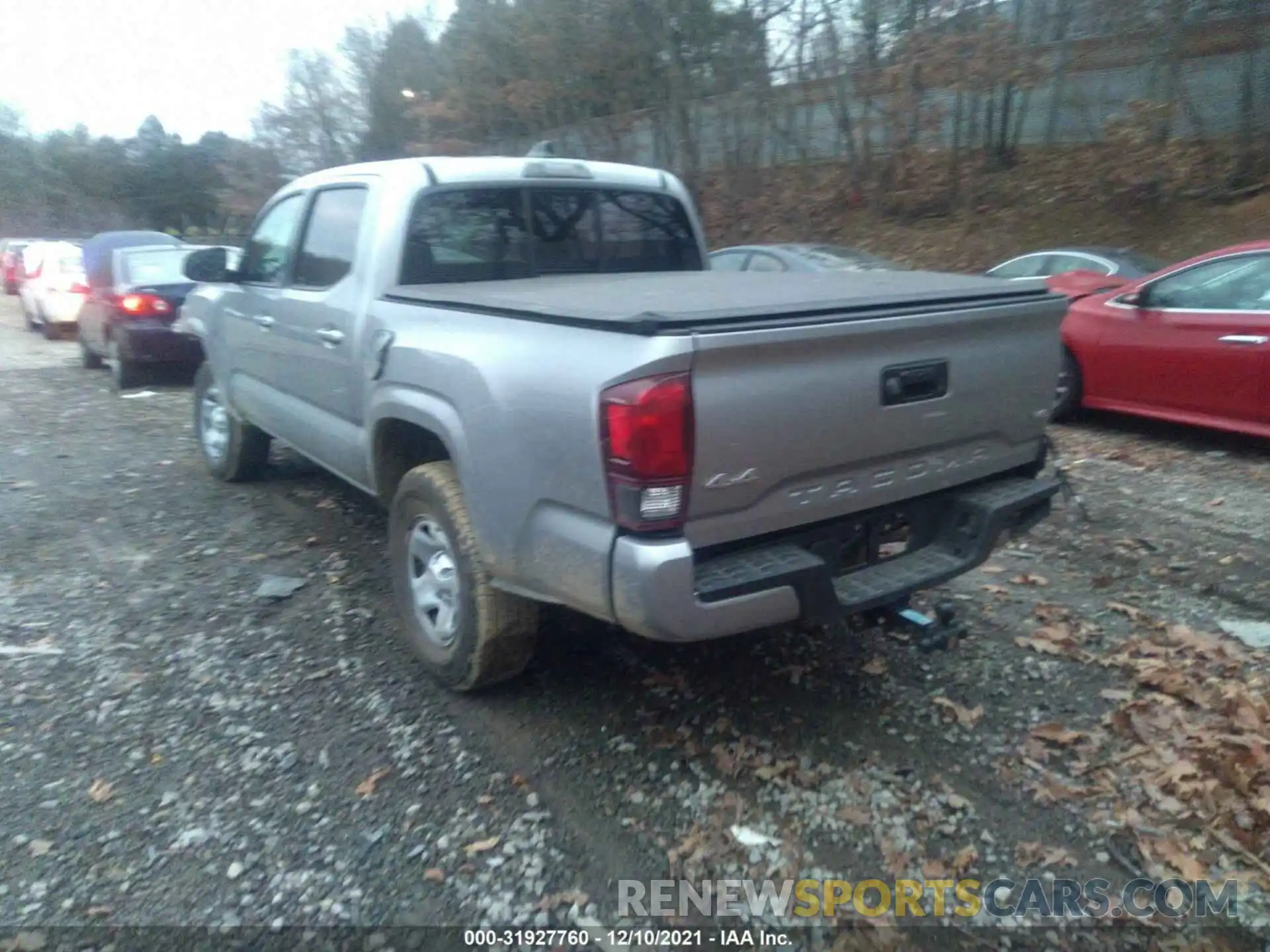 3 Photograph of a damaged car 3TYCZ5AN6MT027382 TOYOTA TACOMA 4WD 2021