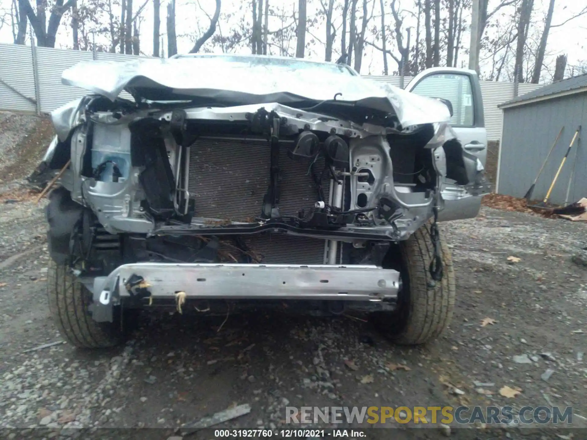 6 Photograph of a damaged car 3TYCZ5AN6MT027382 TOYOTA TACOMA 4WD 2021