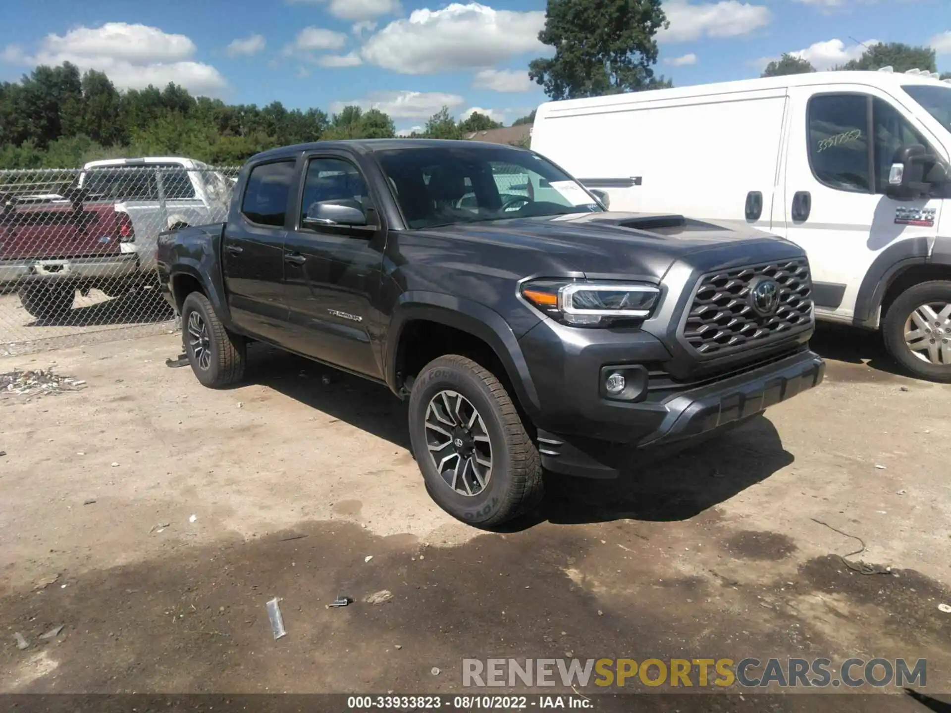 1 Photograph of a damaged car 3TYCZ5AN6MT040326 TOYOTA TACOMA 4WD 2021