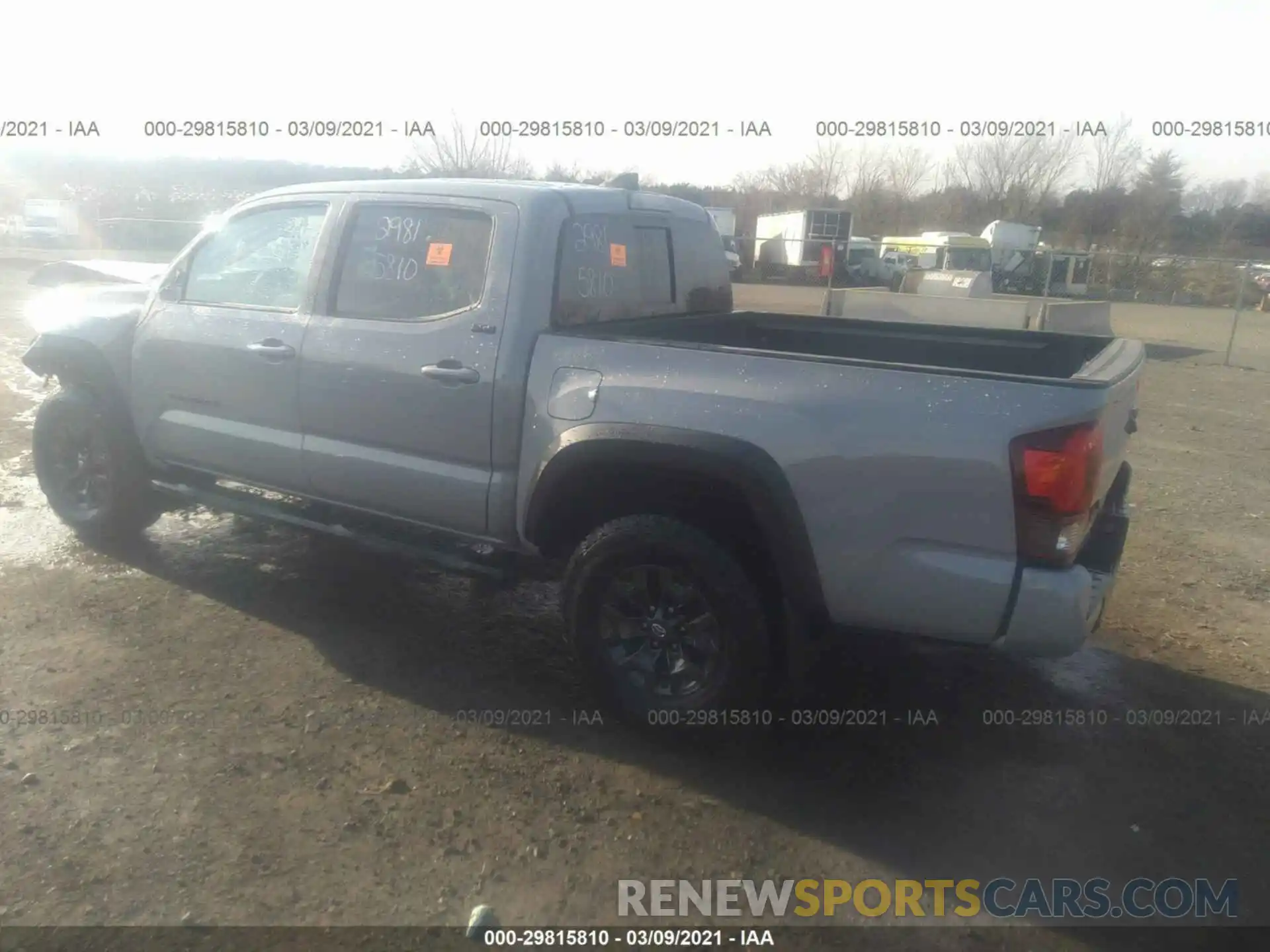 3 Photograph of a damaged car 3TYCZ5AN7MT019307 TOYOTA TACOMA 4WD 2021