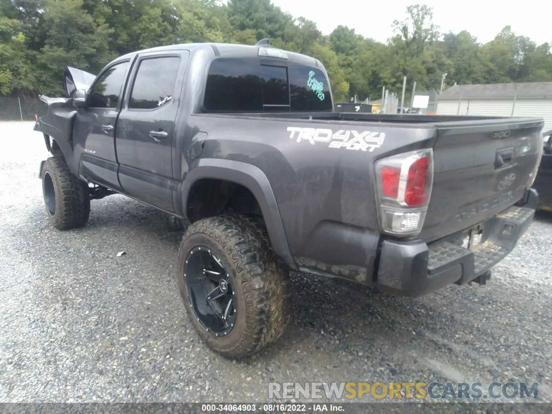 3 Photograph of a damaged car 3TYCZ5AN7MT024586 TOYOTA TACOMA 4WD 2021