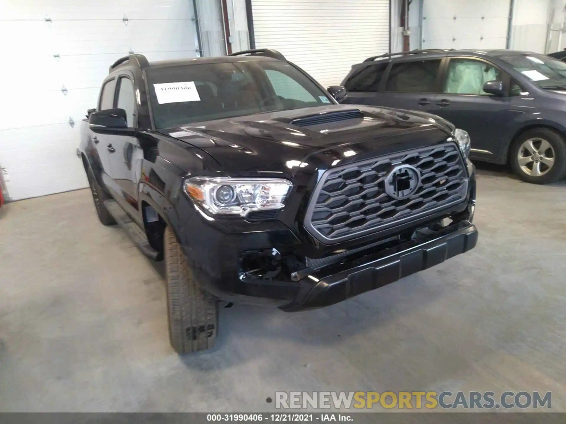 1 Photograph of a damaged car 3TYCZ5AN7MT025317 TOYOTA TACOMA 4WD 2021