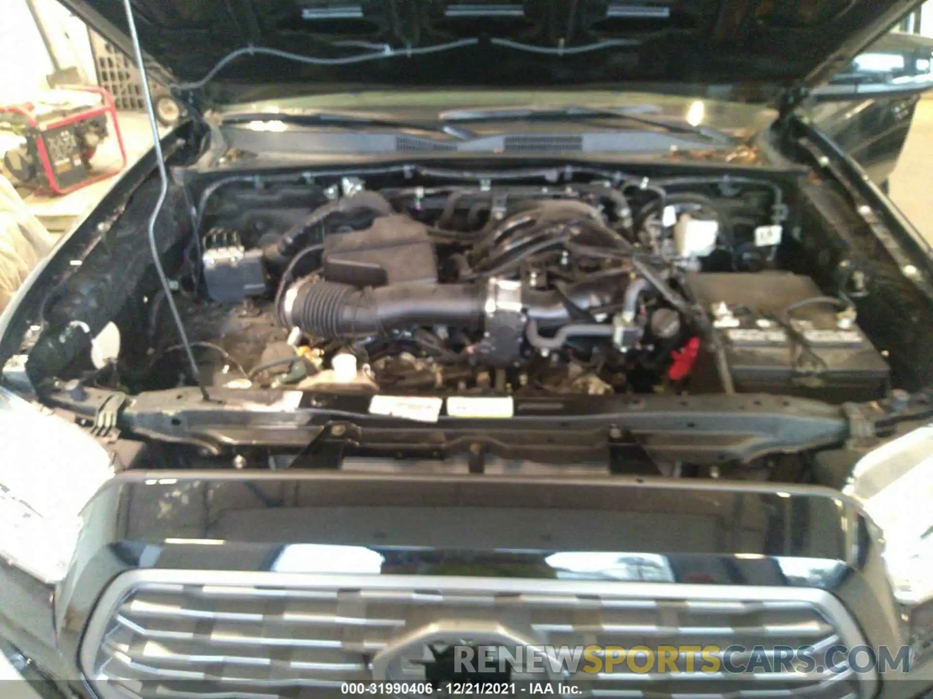 10 Фотография поврежденного автомобиля 3TYCZ5AN7MT025317 TOYOTA TACOMA 4WD 2021