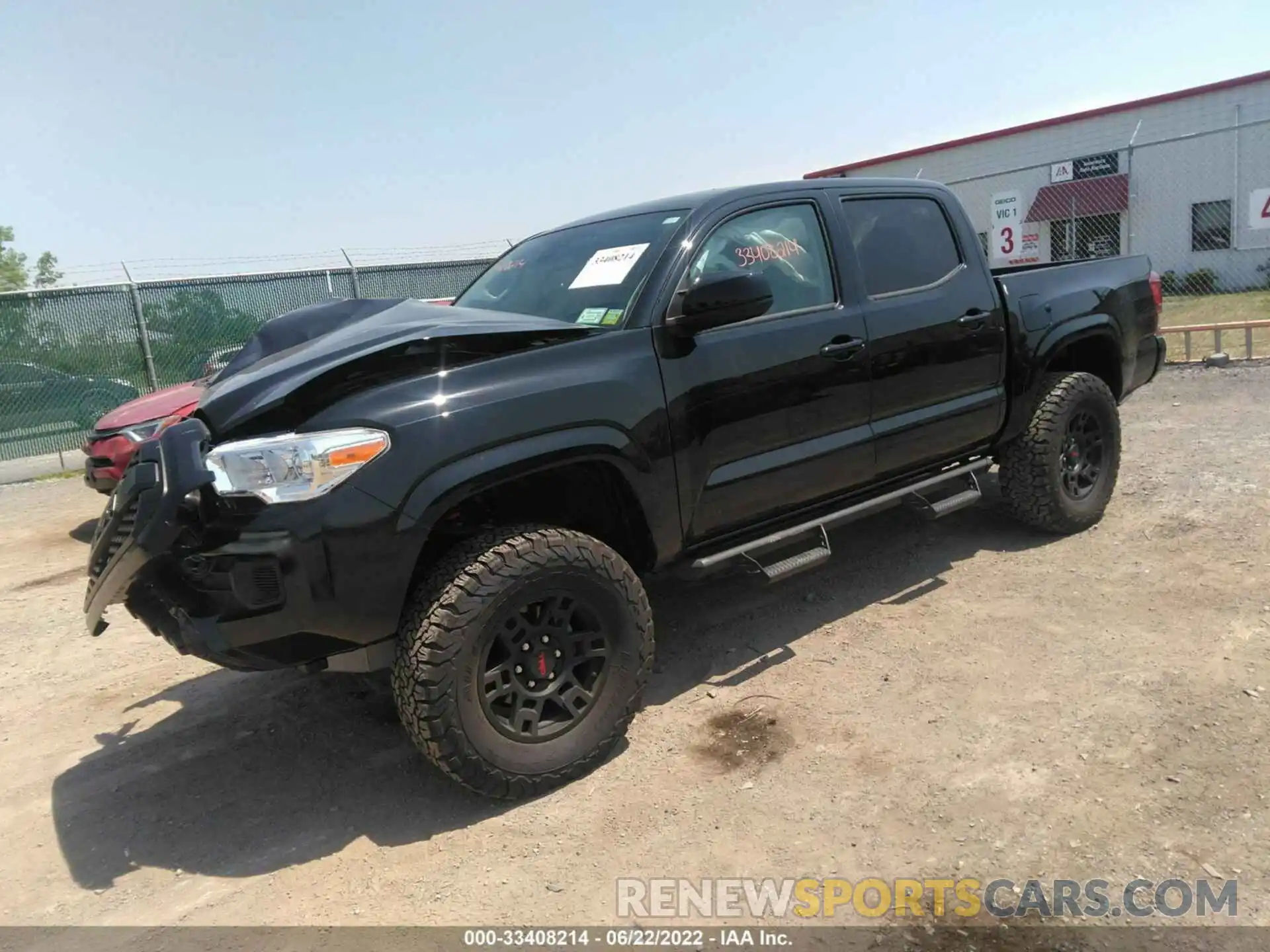 2 Photograph of a damaged car 3TYCZ5AN8MT024970 TOYOTA TACOMA 4WD 2021