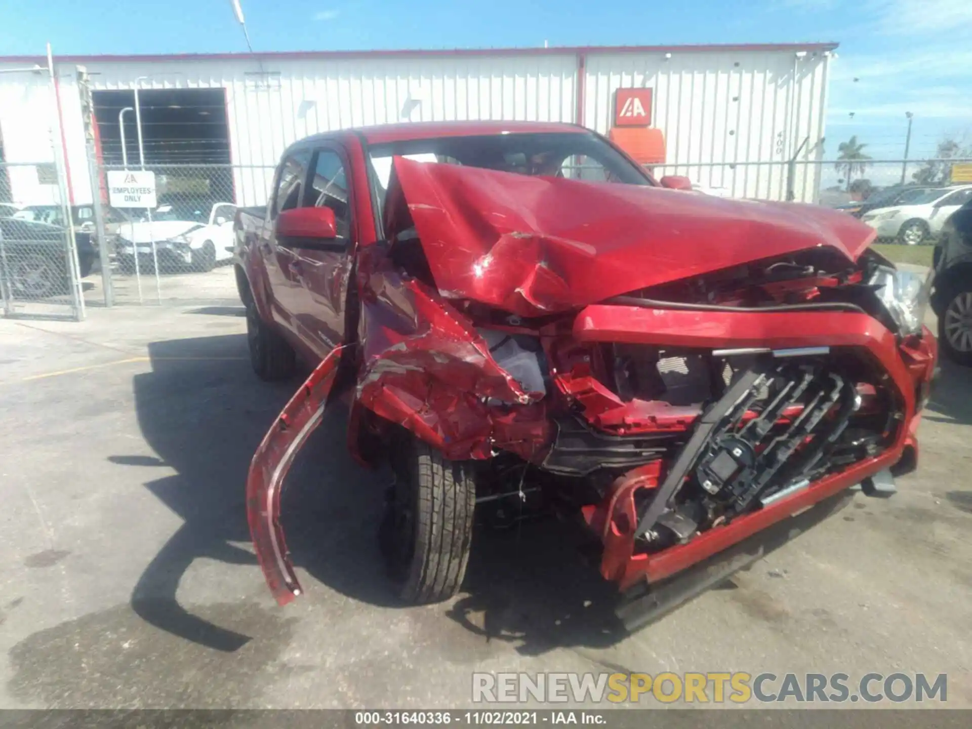 6 Photograph of a damaged car 3TYCZ5AN8MT052168 TOYOTA TACOMA 4WD 2021