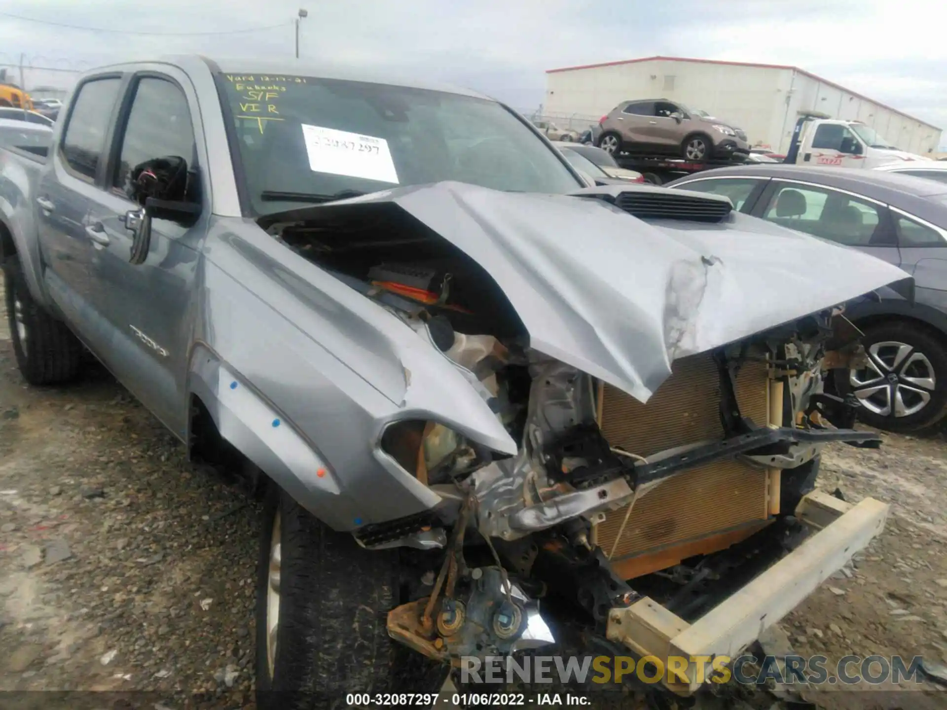 6 Photograph of a damaged car 3TYCZ5AN9MT019180 TOYOTA TACOMA 4WD 2021