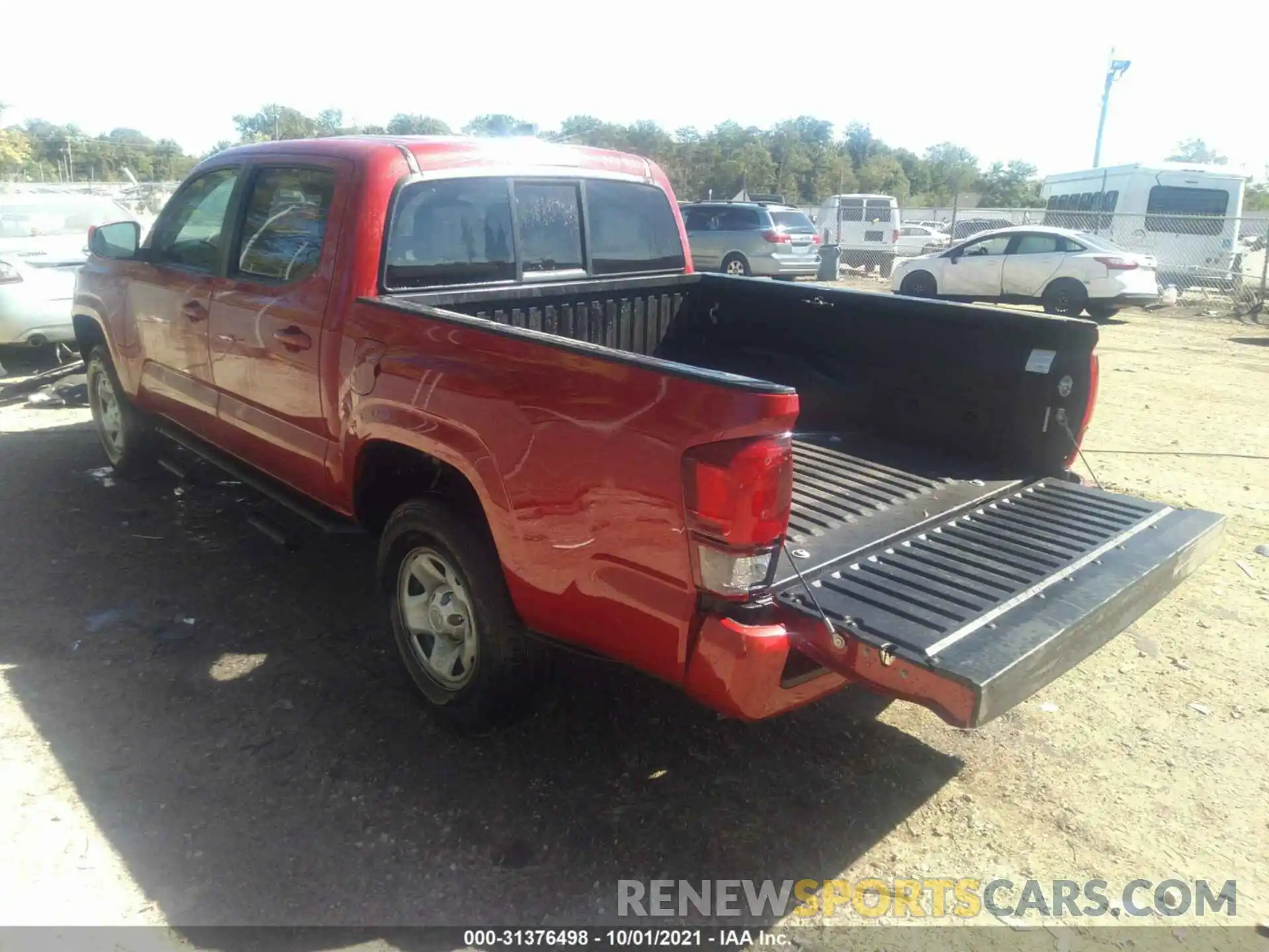 3 Photograph of a damaged car 3TYCZ5AN9MT030194 TOYOTA TACOMA 4WD 2021