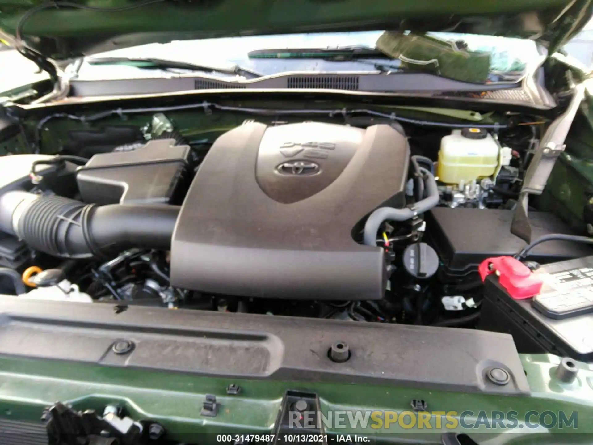 10 Photograph of a damaged car 3TYCZ5AN9MT035427 TOYOTA TACOMA 4WD 2021