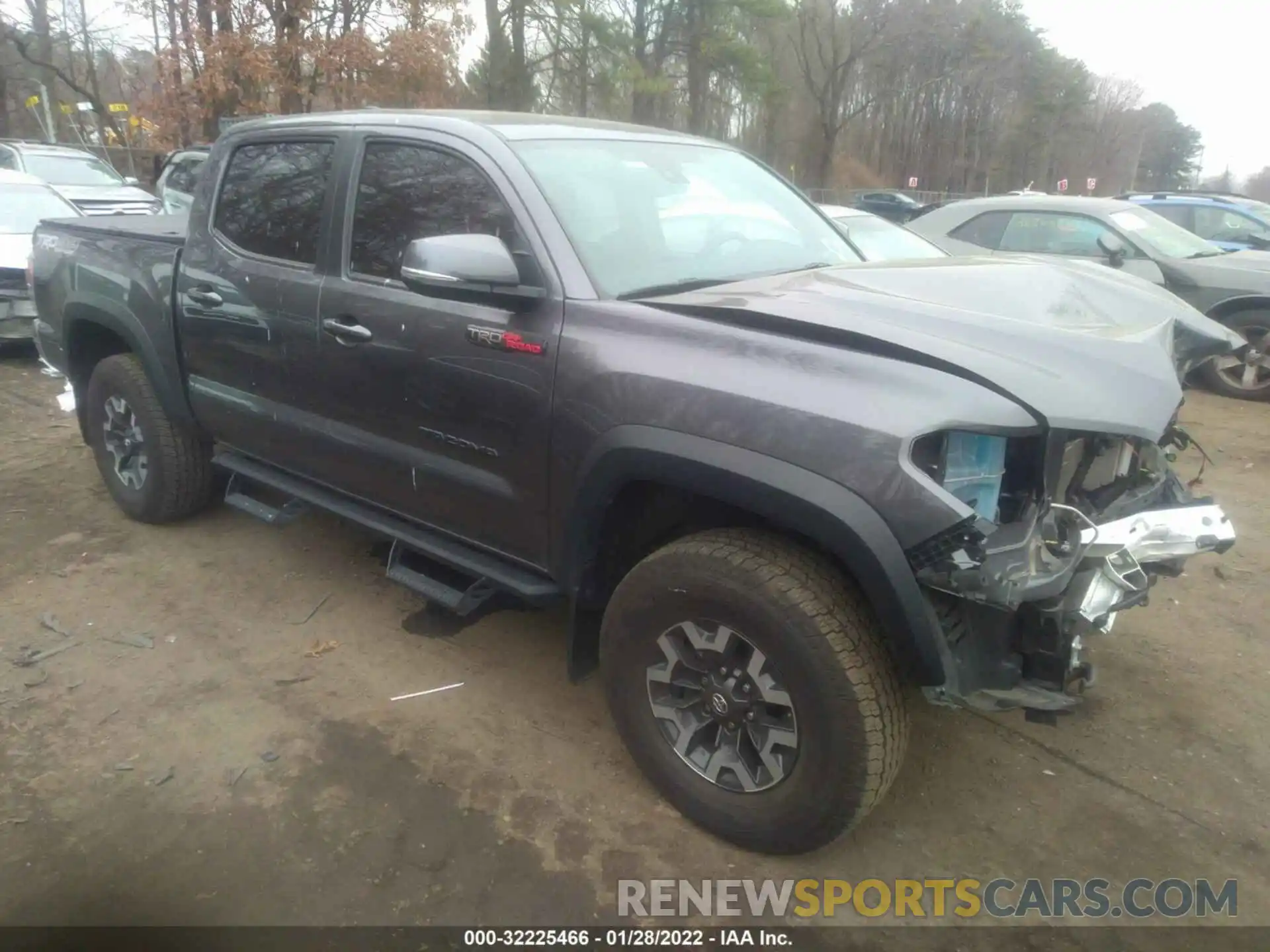 1 Photograph of a damaged car 3TYCZ5ANXMT008477 TOYOTA TACOMA 4WD 2021